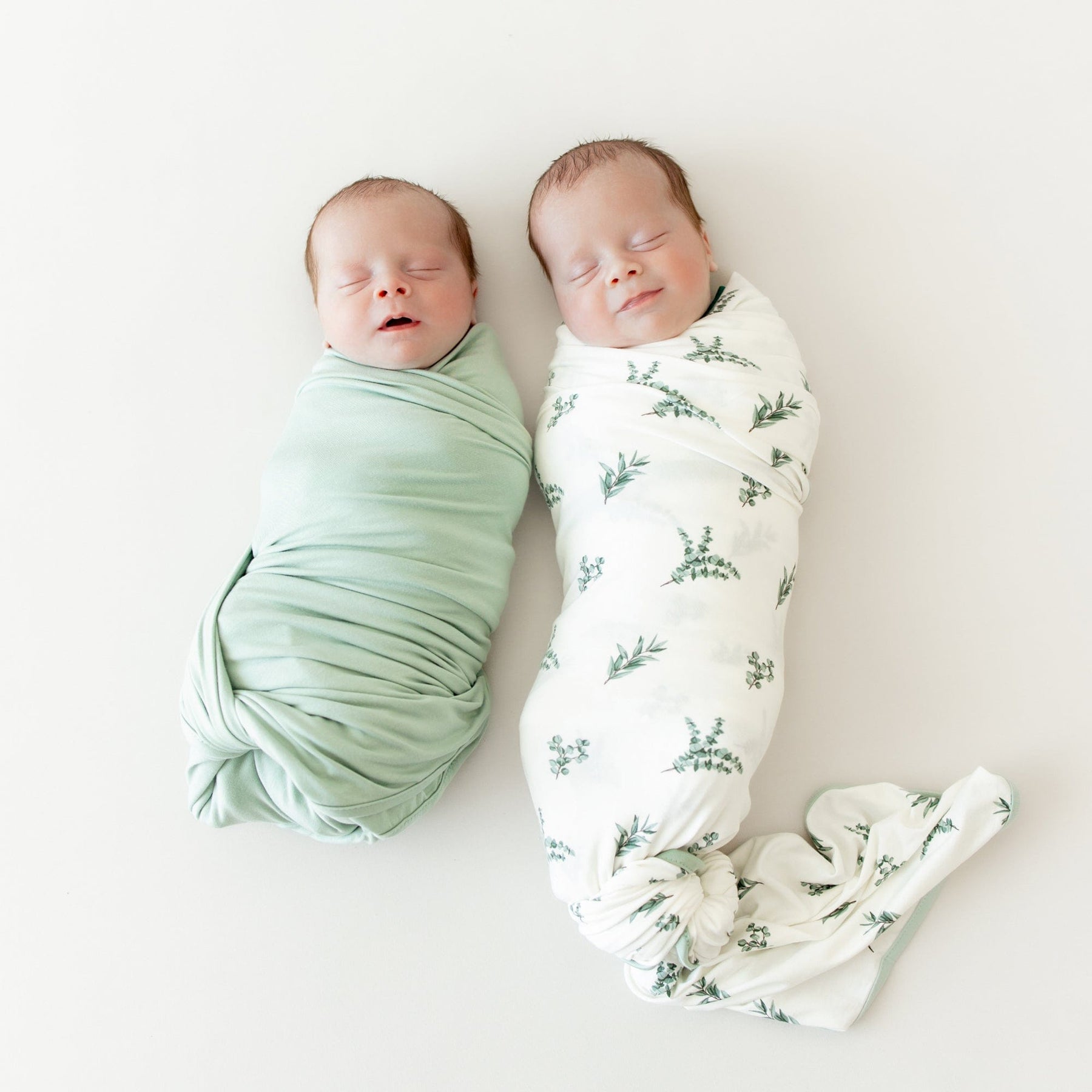 Swaddle Blanket in Eucalyptus