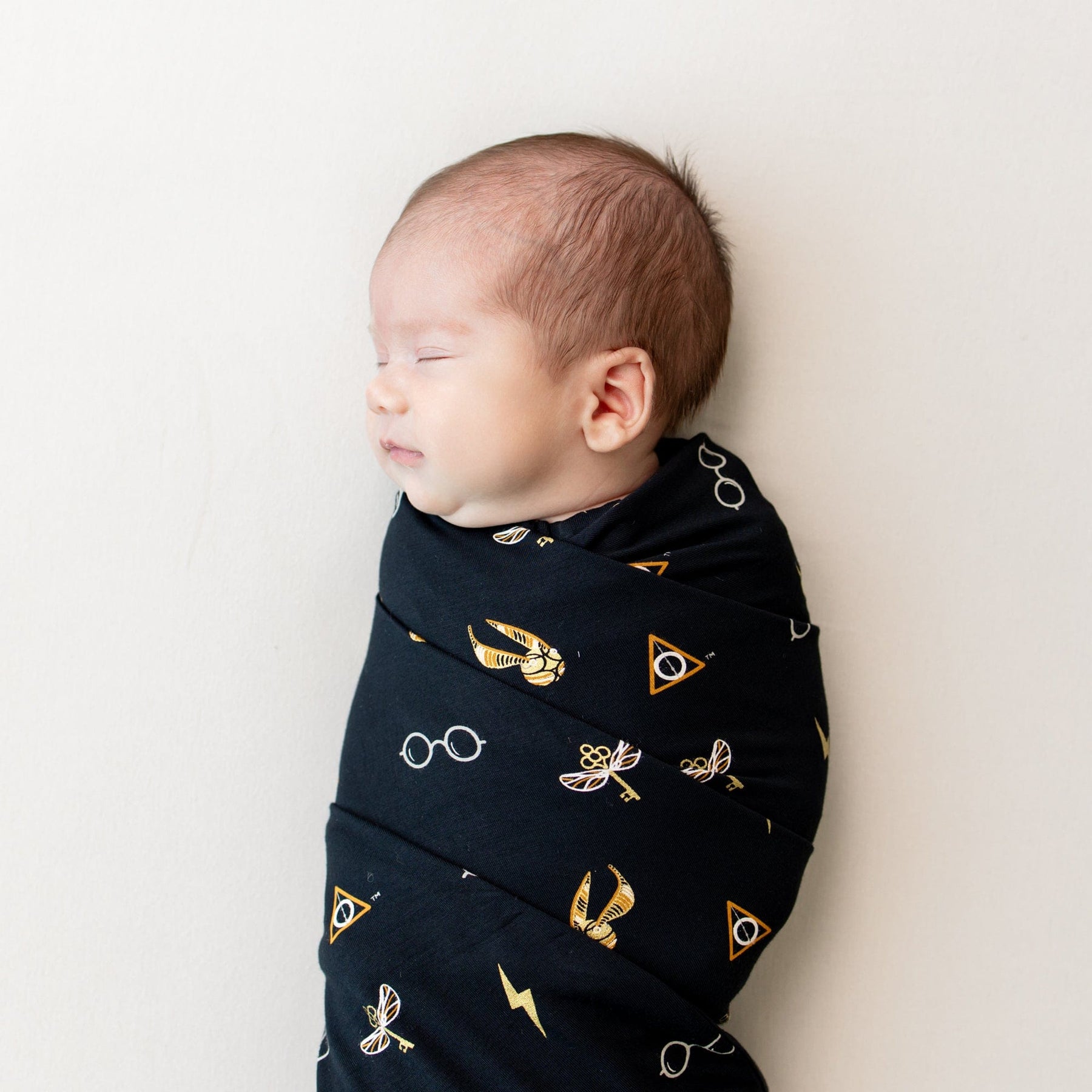 Kyte Baby Swaddling Blanket Midnight Icon Swaddle Blanket in Midnight Icon