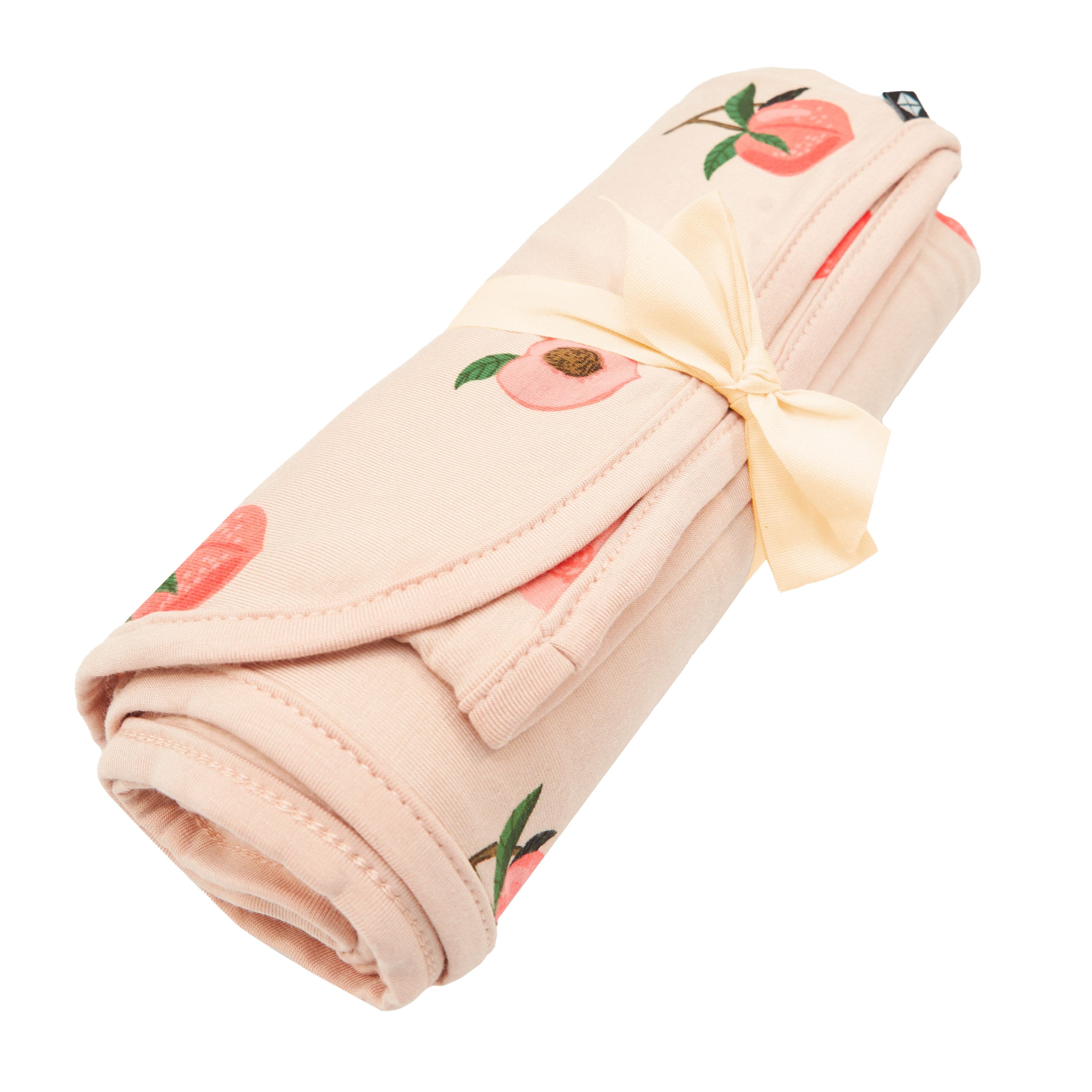 Kyte Baby Swaddling Blanket Peach / Infant Swaddle Blanket in Peach