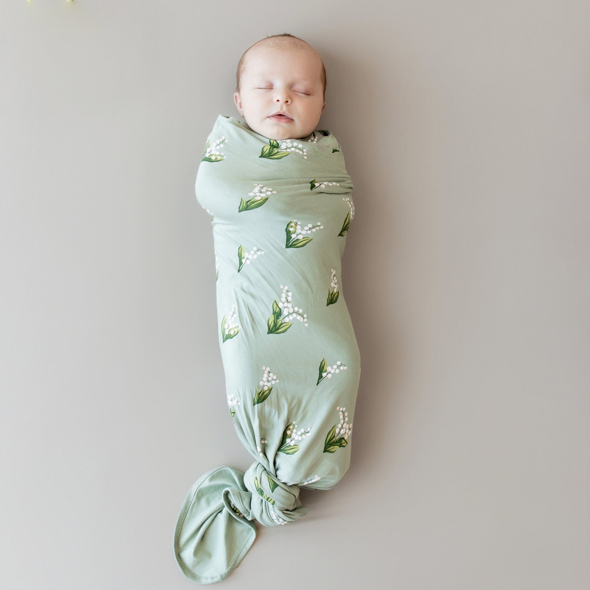 Kyte Baby Swaddling Blanket Thyme Lily / Infant Swaddle Blanket in Thyme Lily