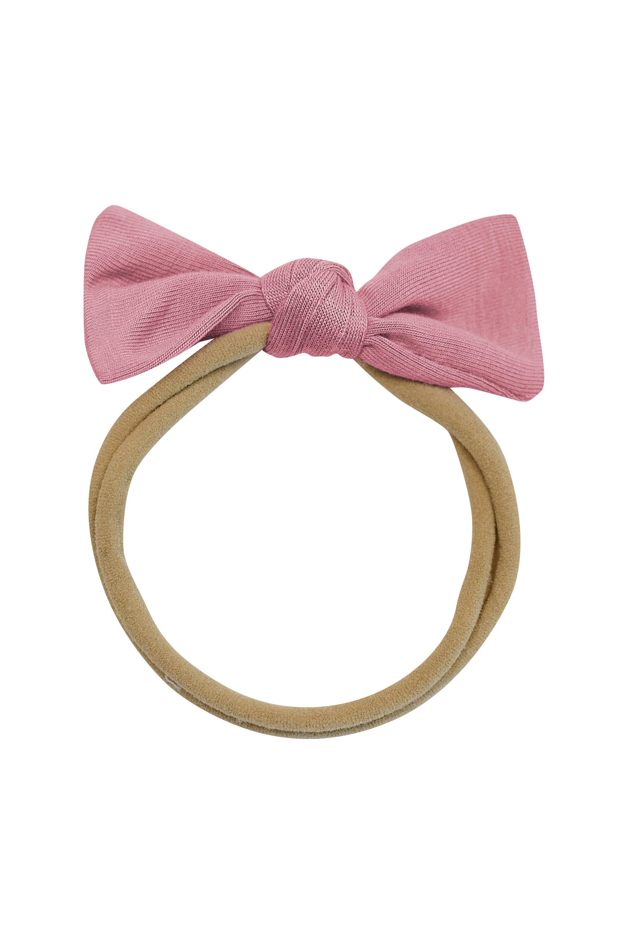 Kyte Baby Tiny Nylon Bow in Apple Blossom