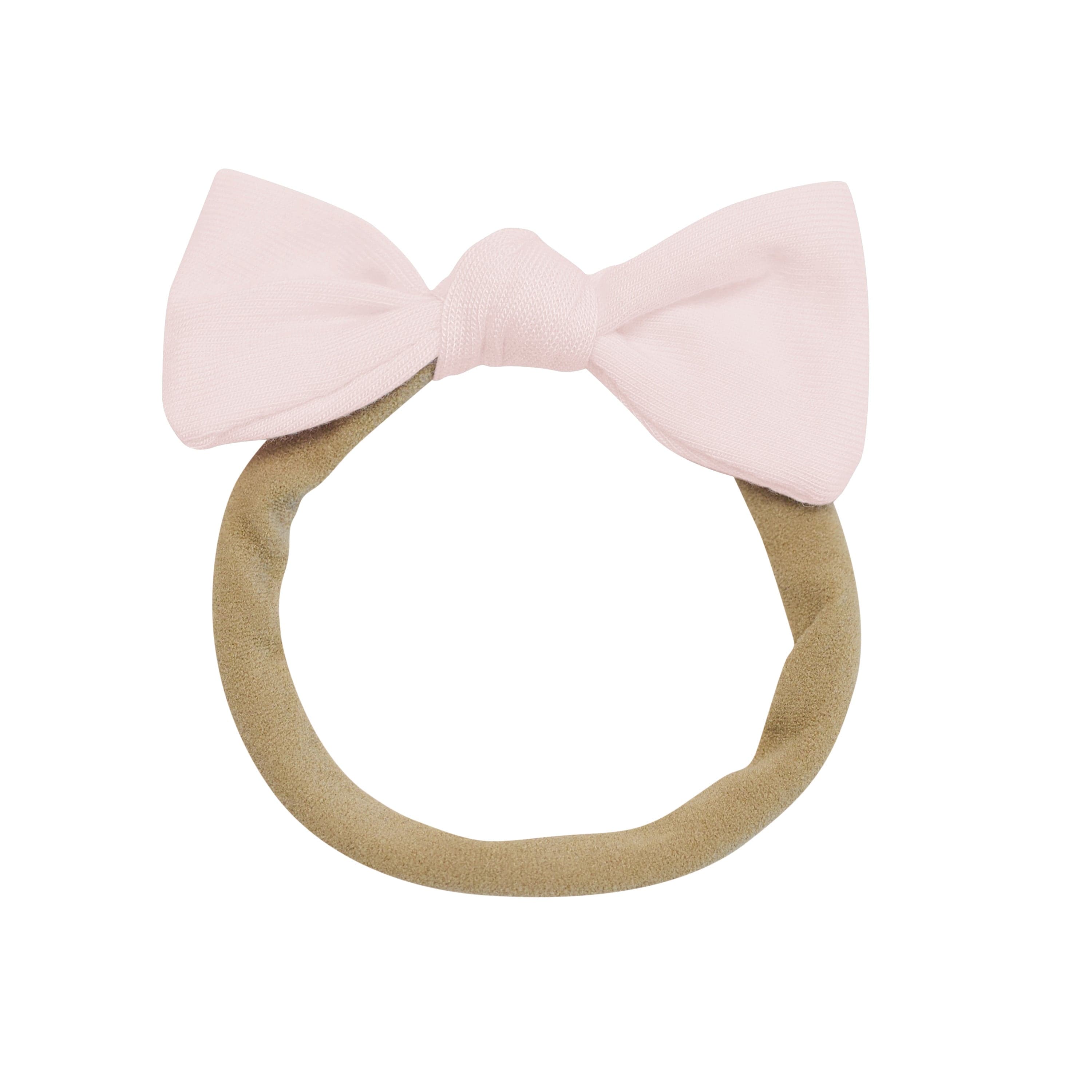 Kyte Baby Tiny Nylon Bow Blush / One Size Tiny Nylon Bow in Blush