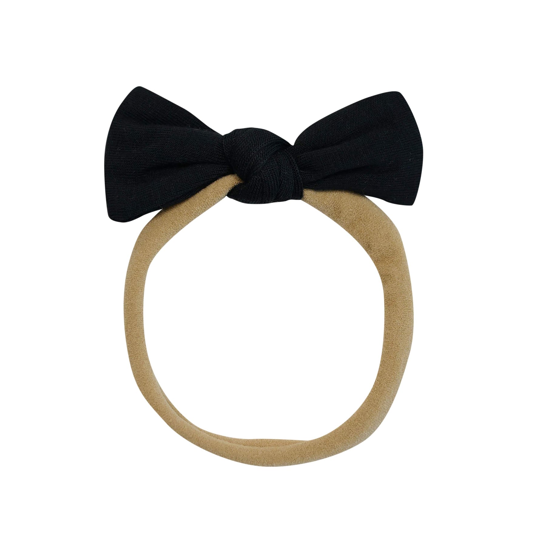 Kyte Baby Tiny Nylon Bow Midnight / One Size Tiny Nylon Bow in Midnight