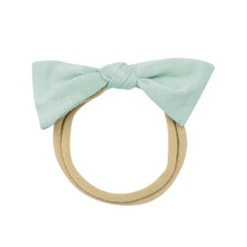 Kyte Baby Tiny Nylon Bow Sage / One Size Tiny Nylon Bow in Sage