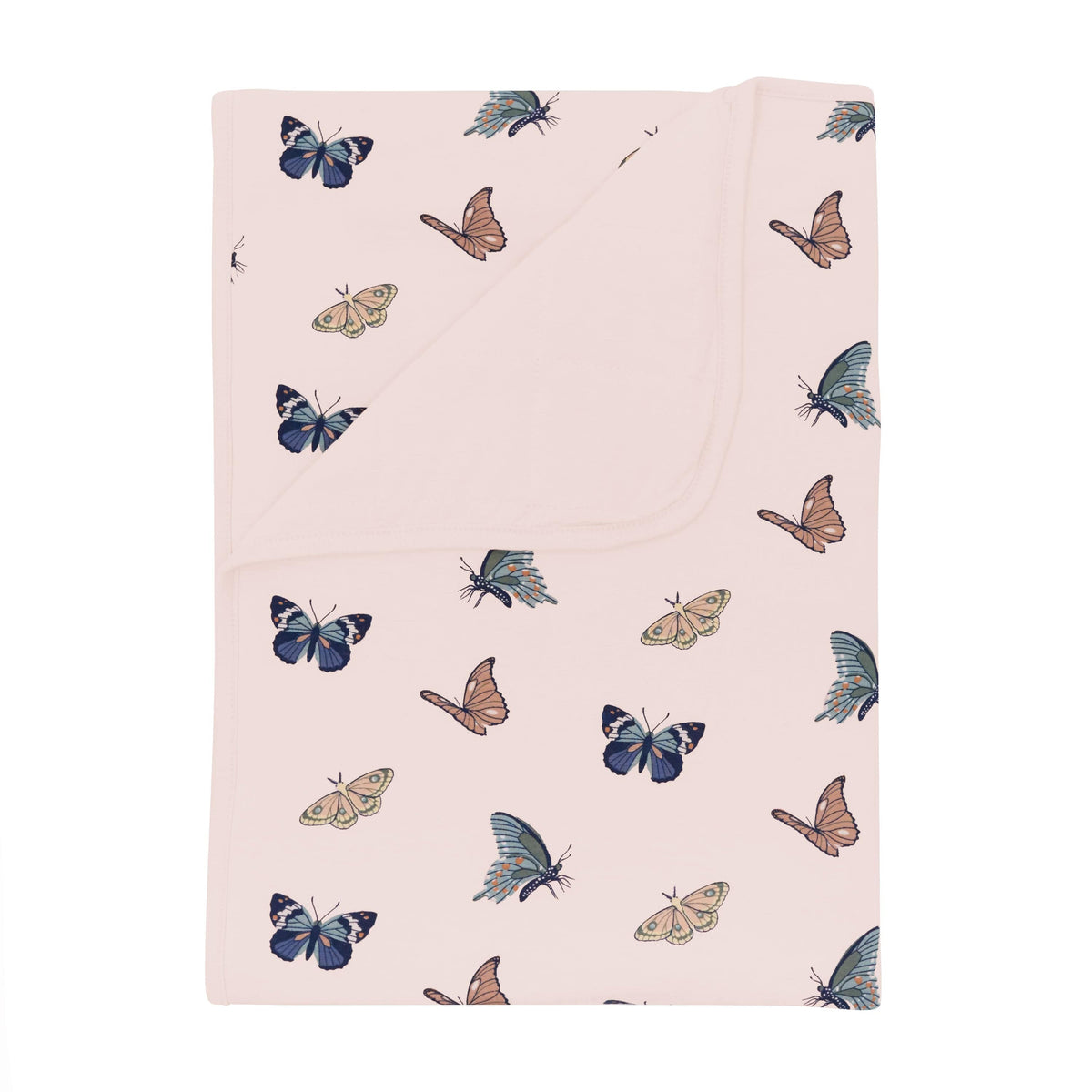 Kyte Baby Toddler Blanket 1.0 Tog Blush Butterfly Toddler Blanket in Blush Butterfly 1.0