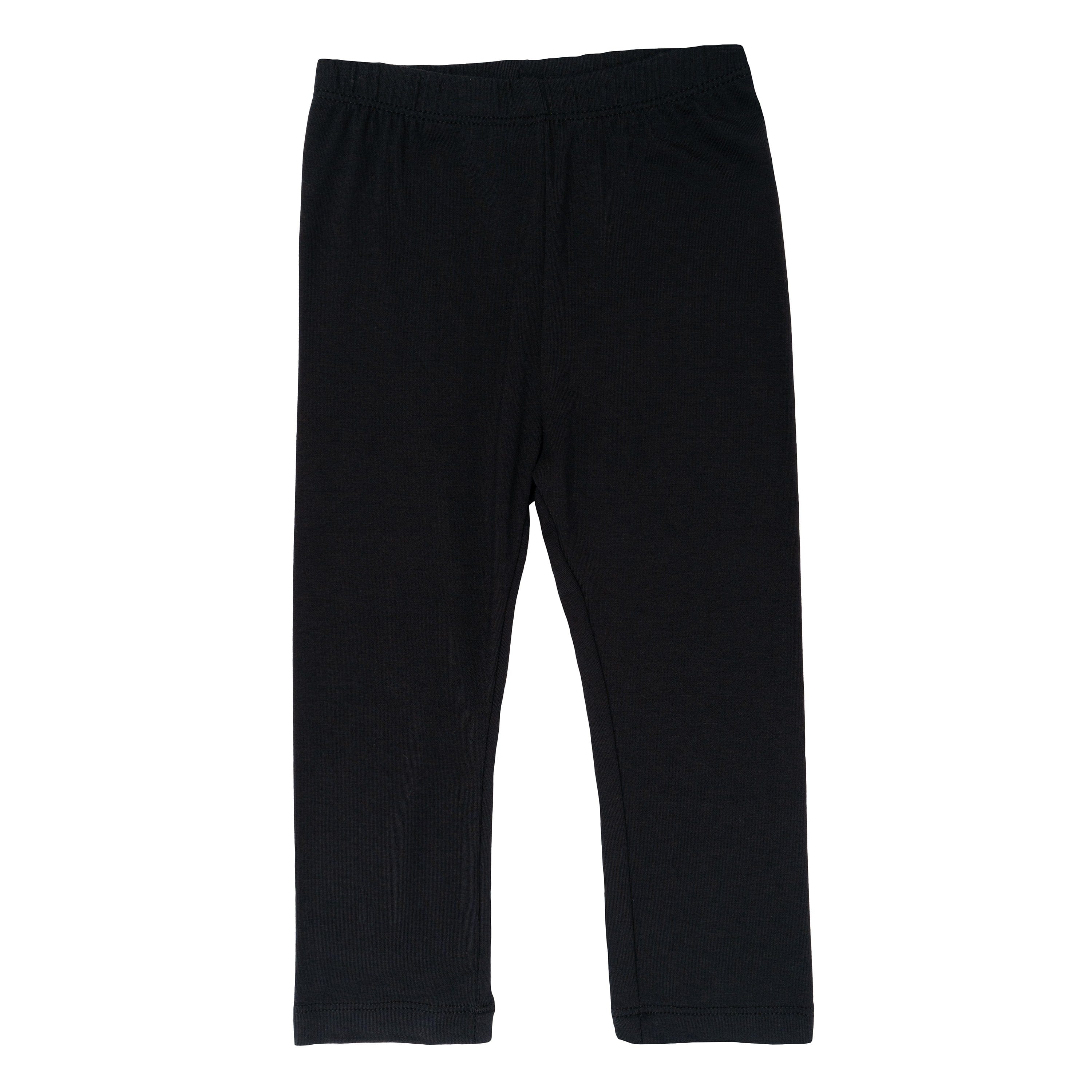Flat lay of Kyte Baby Toddler Leggings in Midnight