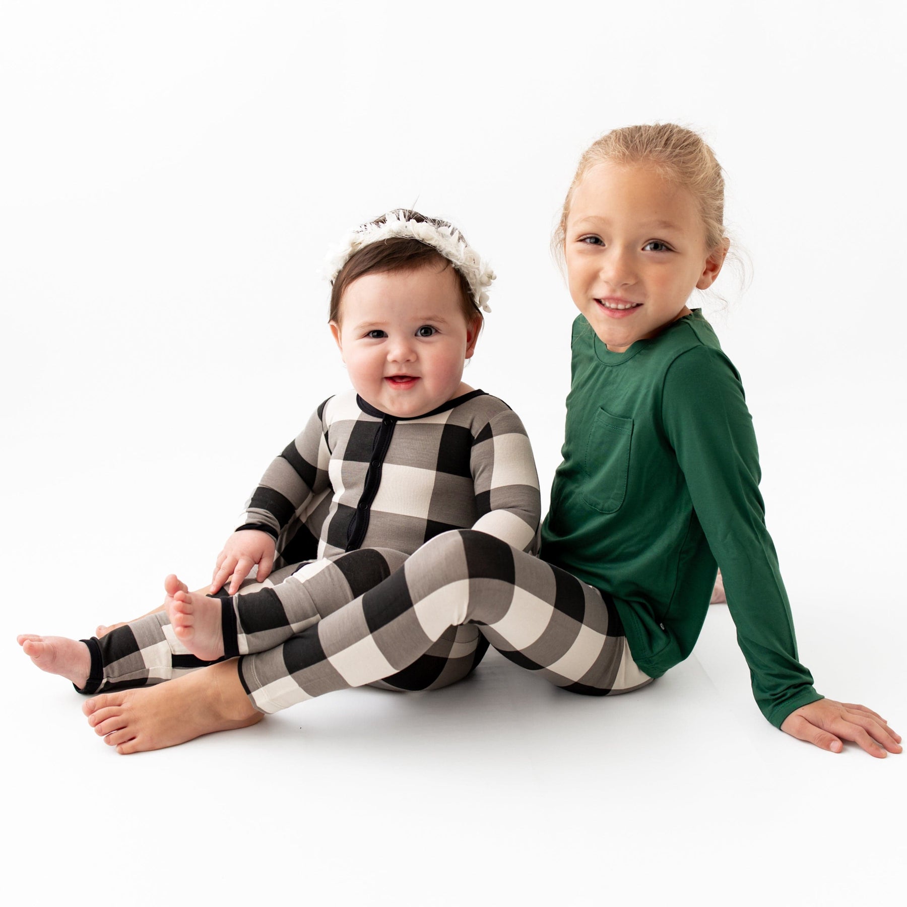Kyte Baby Toddler Leggings Toddler Leggings in Midnight Plaid