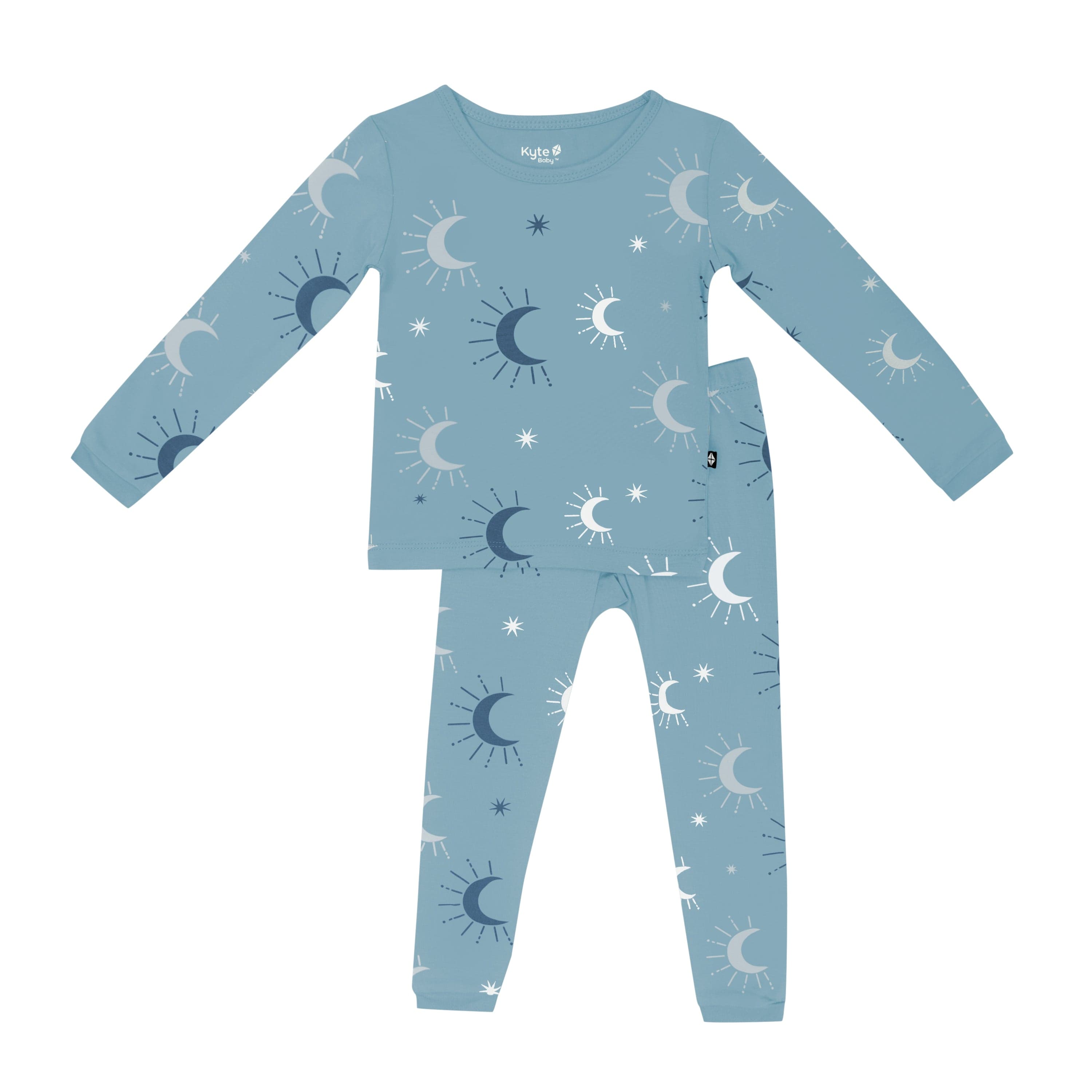 Kyte Baby Toddler Long Sleeve Pajamas Long Sleeve Pajamas in Boho Moon