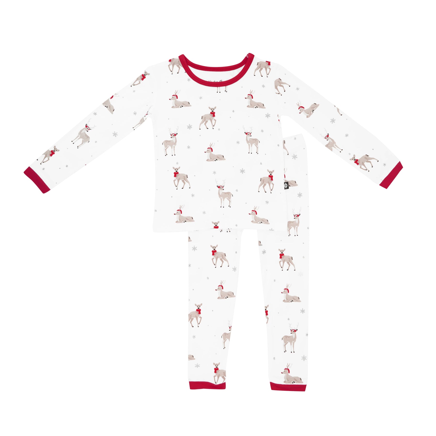 Kyte Baby Toddler Long Sleeve Pajamas Long Sleeve Pajamas in Cloud Deer