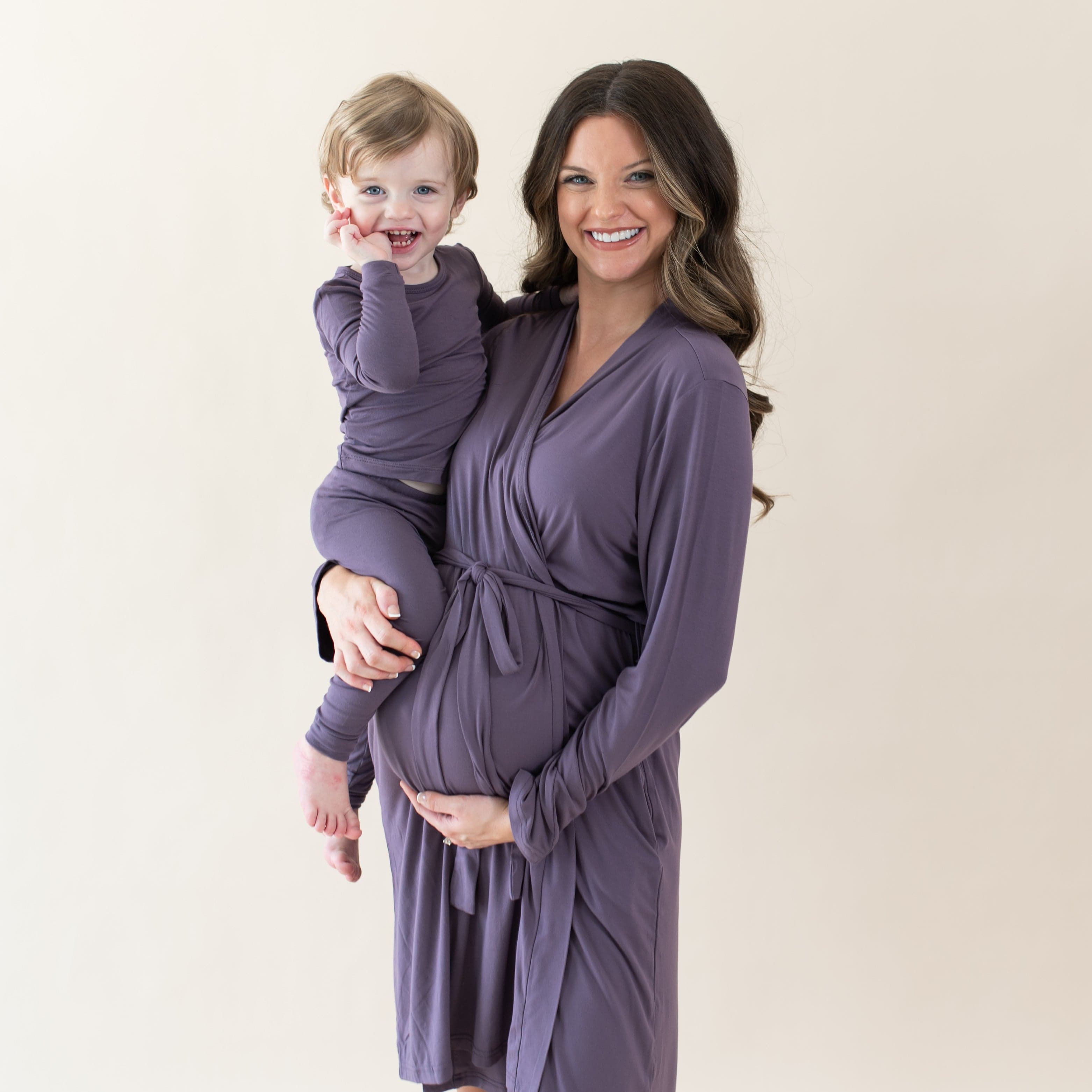 Kyte Baby Toddler Long Sleeve Pajamas Long Sleeve Pajamas in Currant