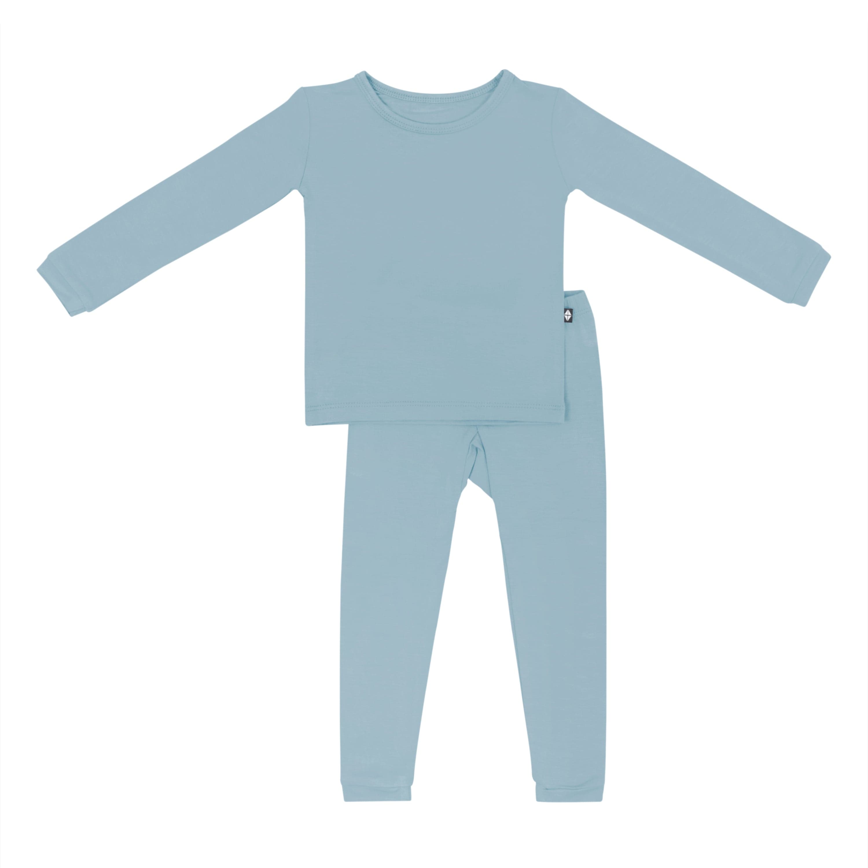 Kyte Baby Toddler Long Sleeve Pajamas Long Sleeve Pajamas in Dusty Blue
