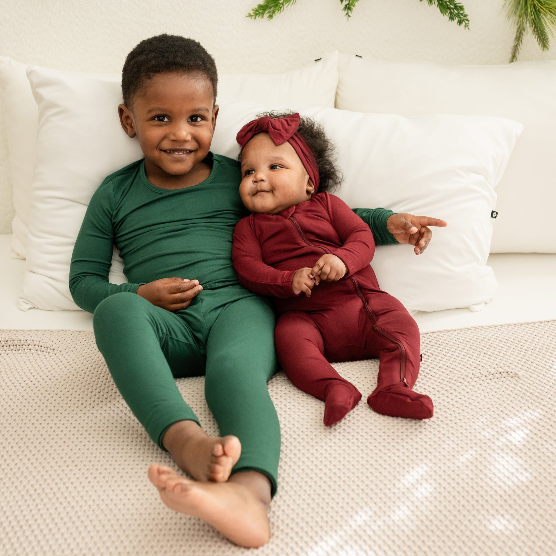 Kyte Baby Toddler Long Sleeve Pajamas Long Sleeve Pajamas in Evergreen