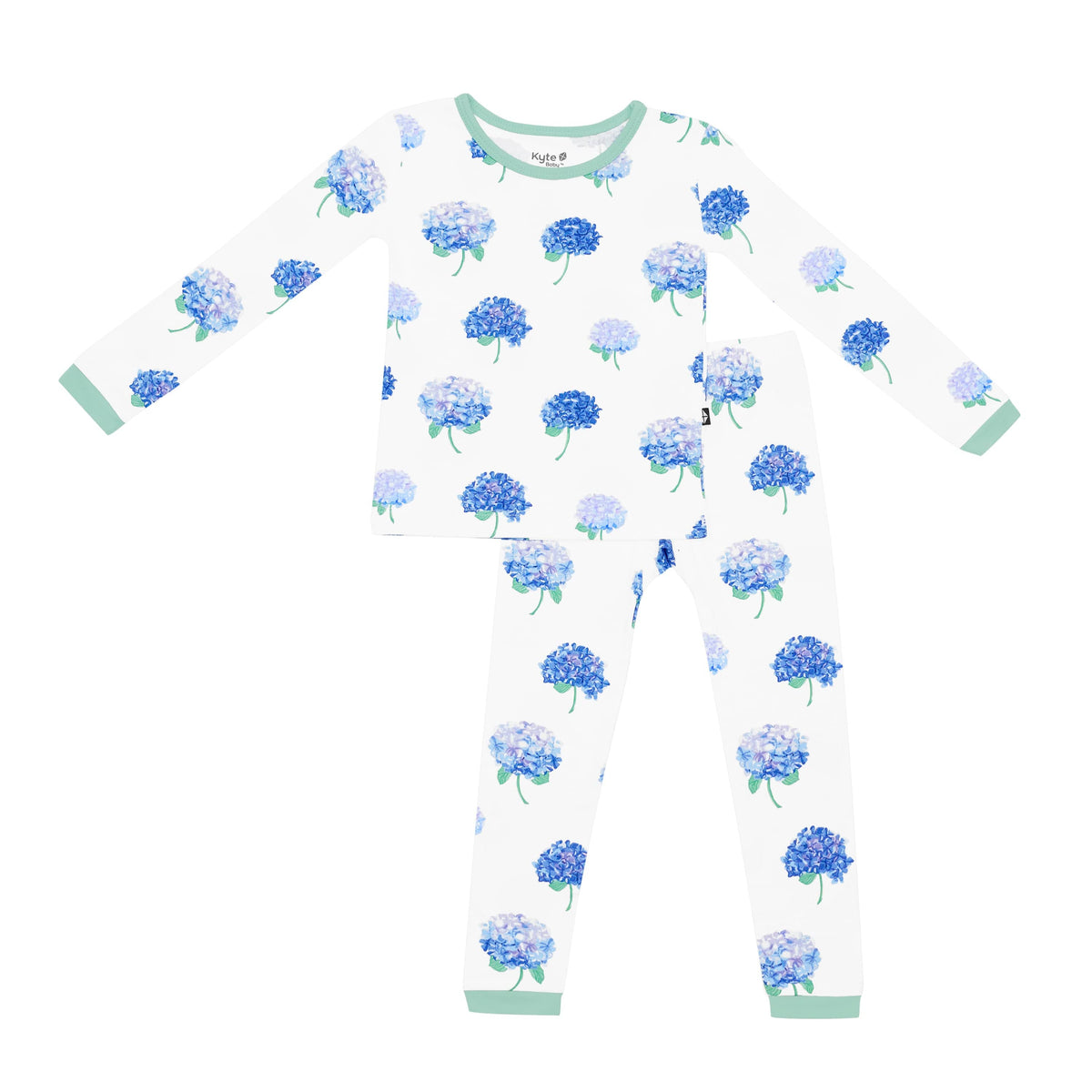 Kyte Baby Toddler Long Sleeve Pajamas Long Sleeve Pajamas in Hydrangea