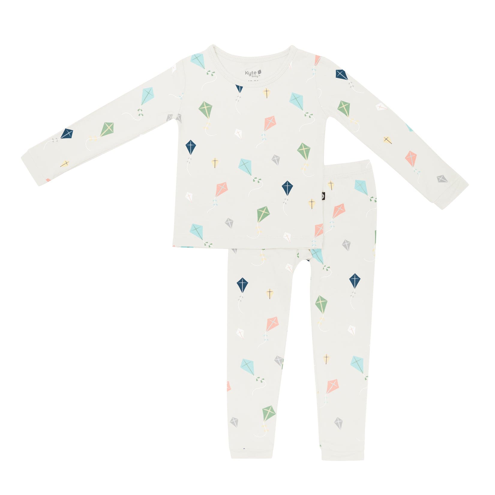 Kyte Baby Toddler Long Sleeve Pajamas Long Sleeve Pajamas in Kite