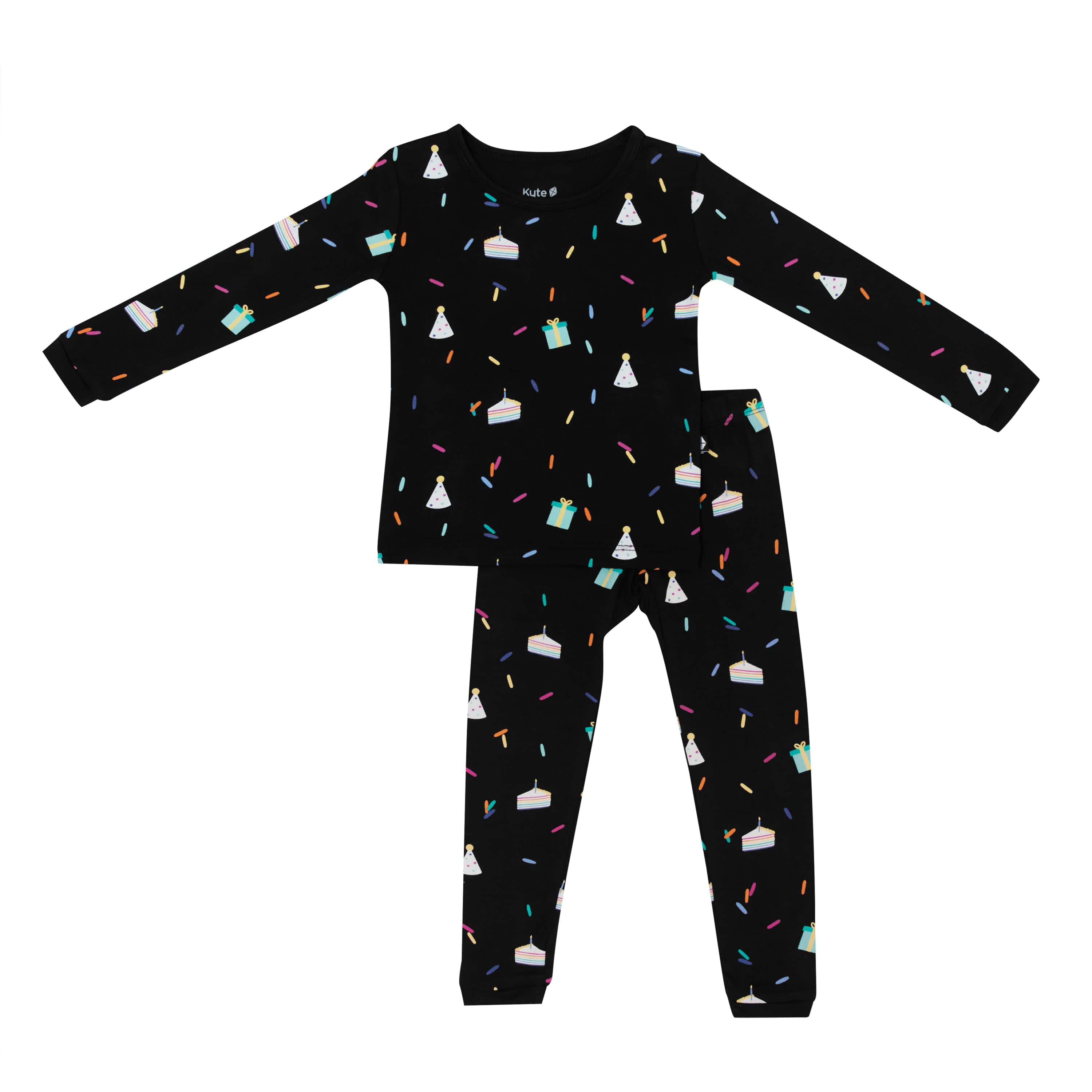 Kyte Baby Toddler Long Sleeve Pajamas Long Sleeve Pajamas in Midnight Party