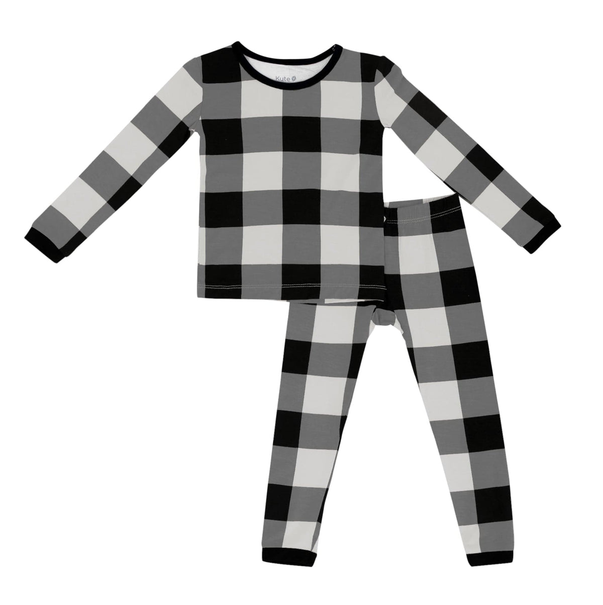 Kyte Baby Toddler Long Sleeve Pajamas Long Sleeve Pajamas in Midnight Plaid