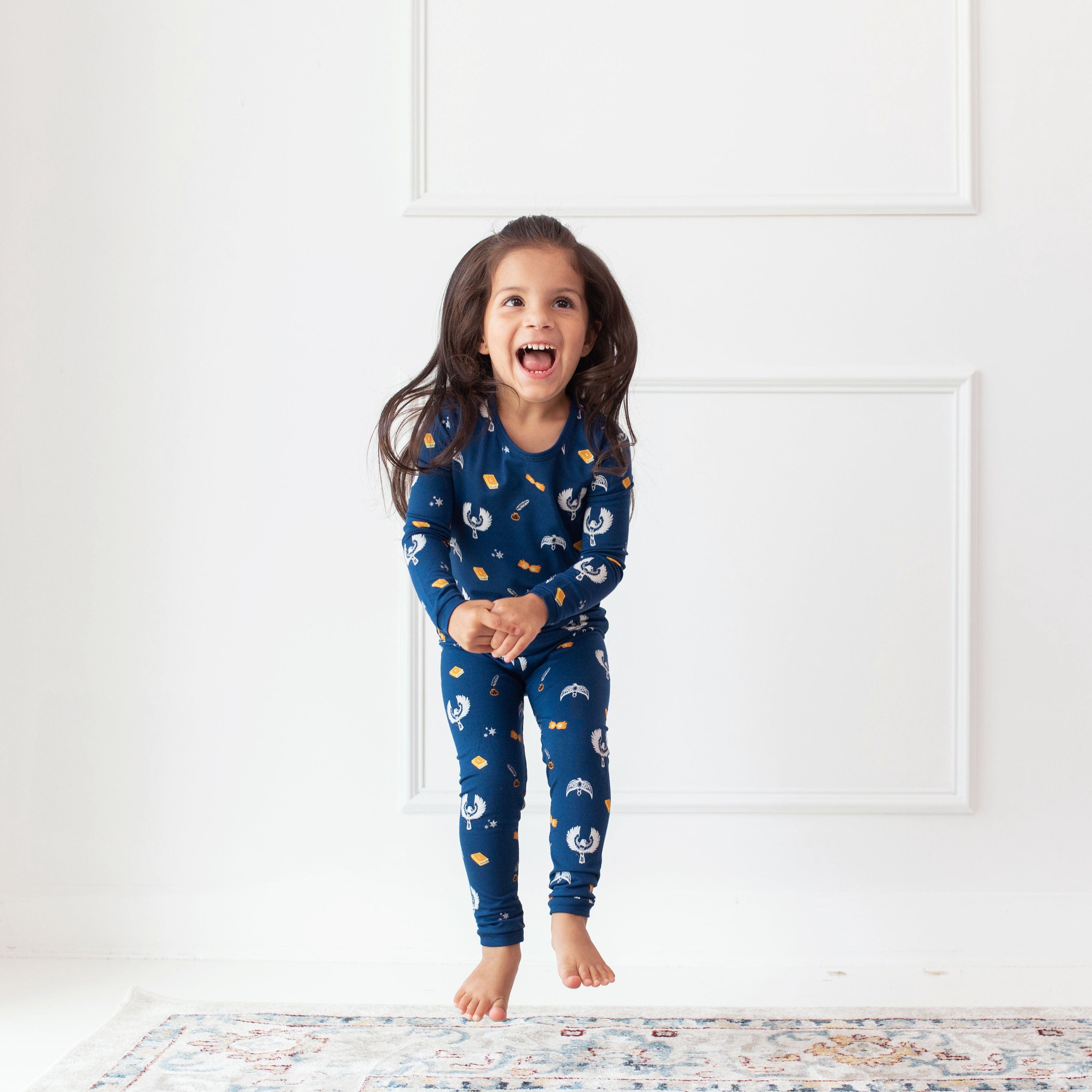 Kyte BABY Toddler Long Sleeve Pajamas Long Sleeve Pajamas in Ravenclaw™