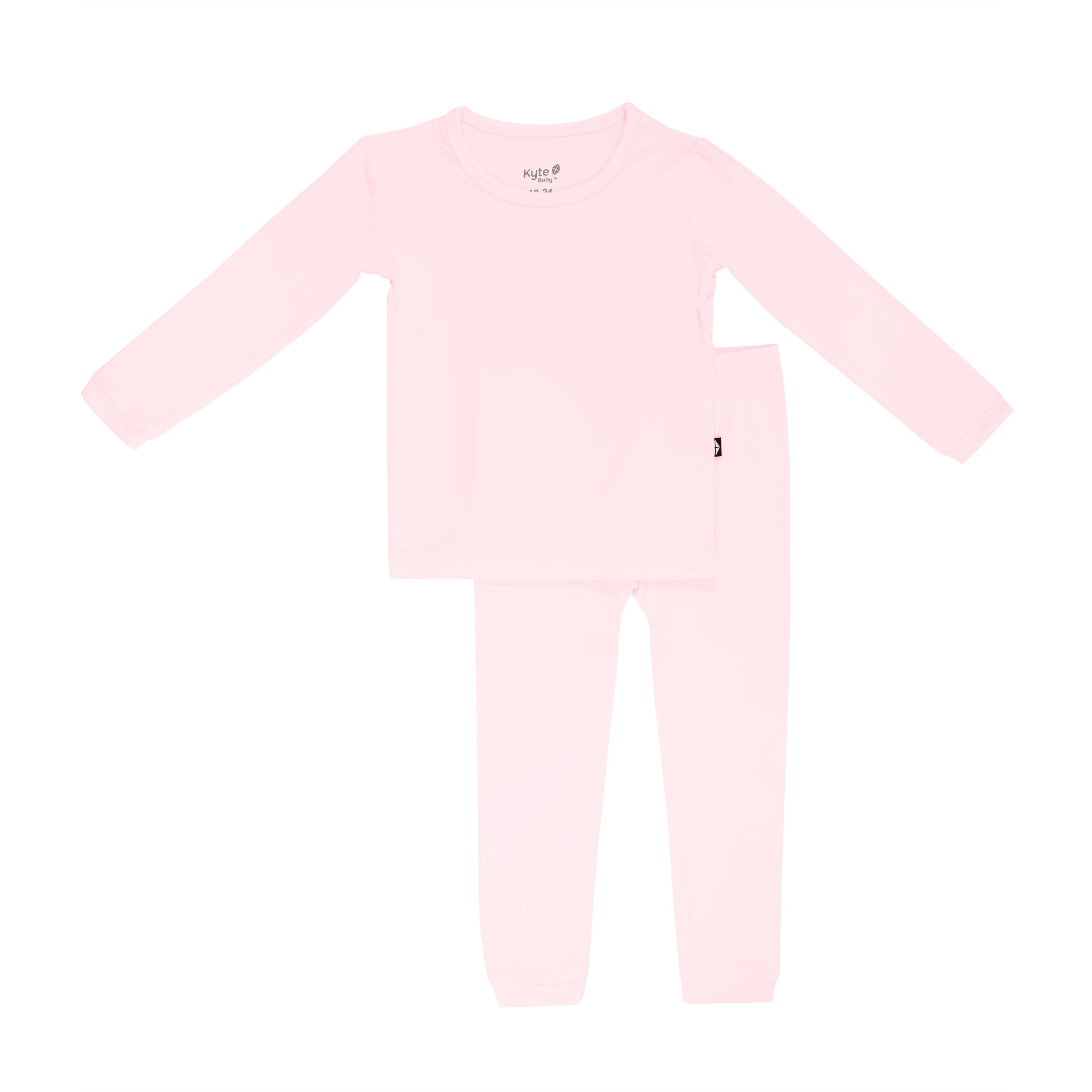 Kyte Baby Toddler Long Sleeve Pajamas Long Sleeve Pajamas in Sakura