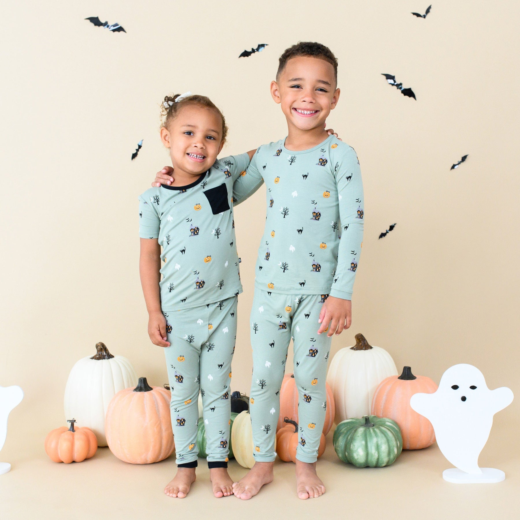 Kyte Baby Toddler Long Sleeve Pajamas Long Sleeve Pajamas in Spooky