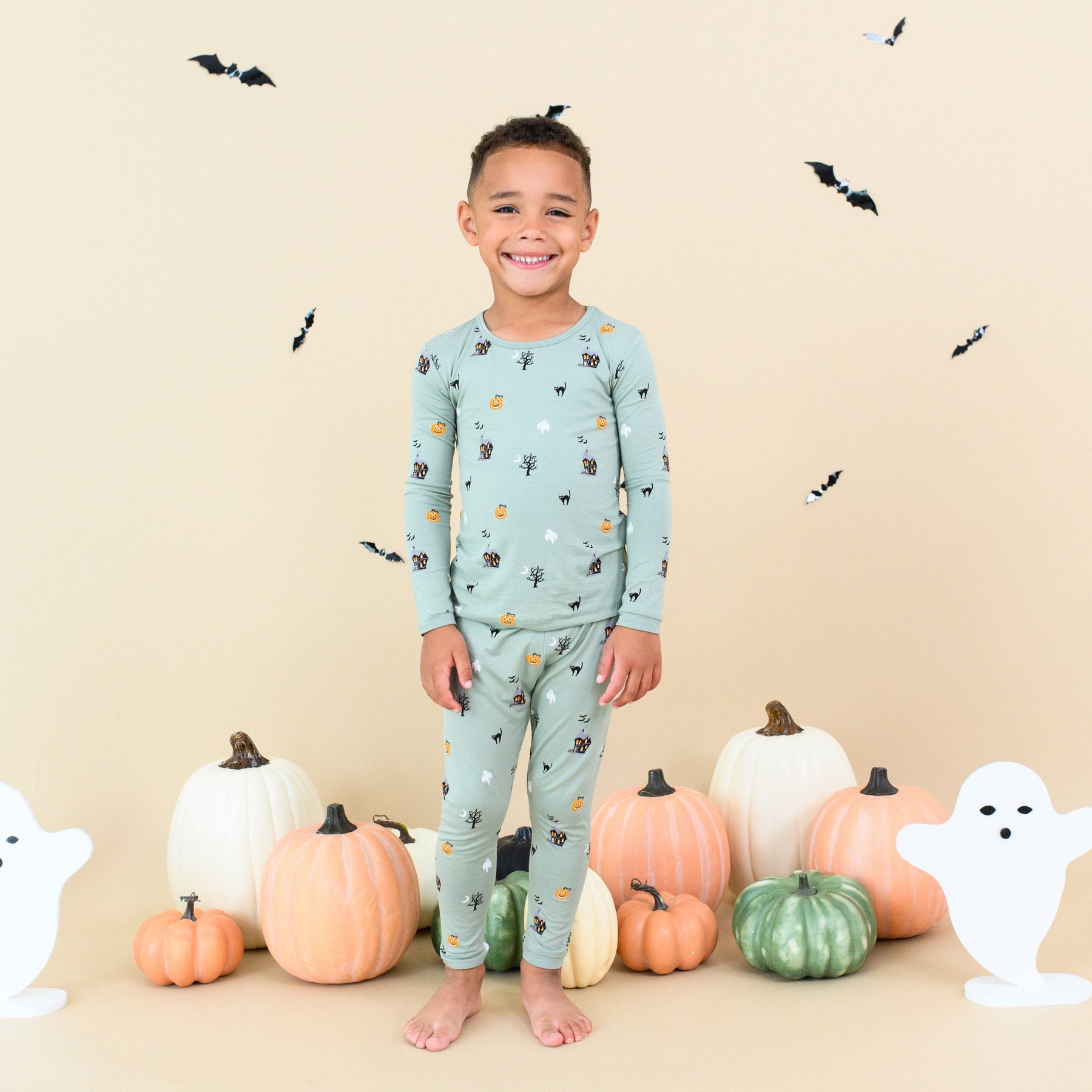 Kyte Baby Toddler Long Sleeve Pajamas Long Sleeve Pajamas in Spooky