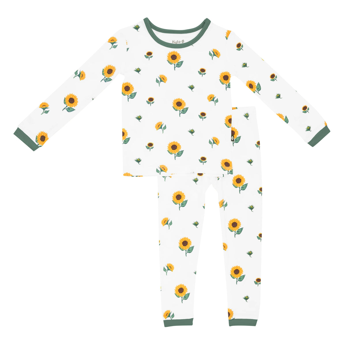 Kyte Baby Toddler Long Sleeve Pajamas Long Sleeve Pajamas in Sunflower