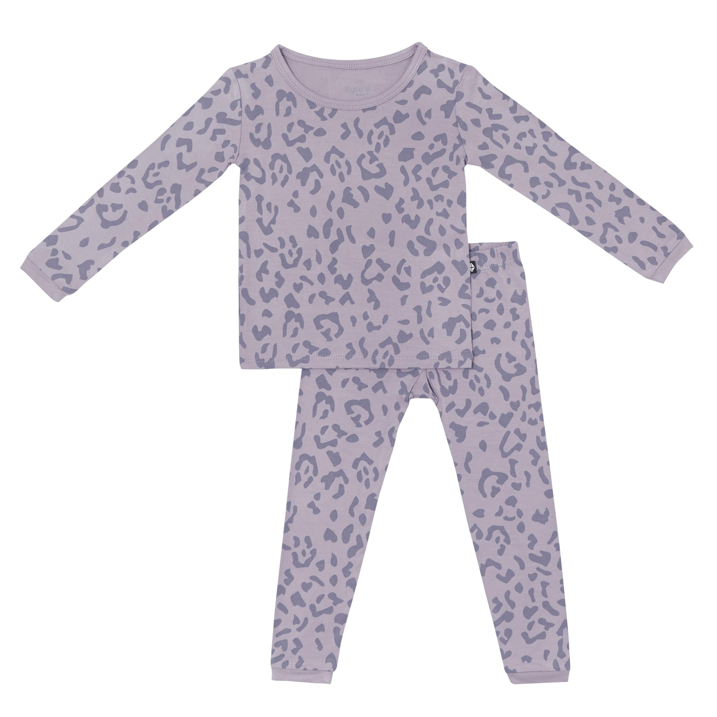 BINIDUCKLING Toddler Button Up Pajamas Summer Pjs for Girls