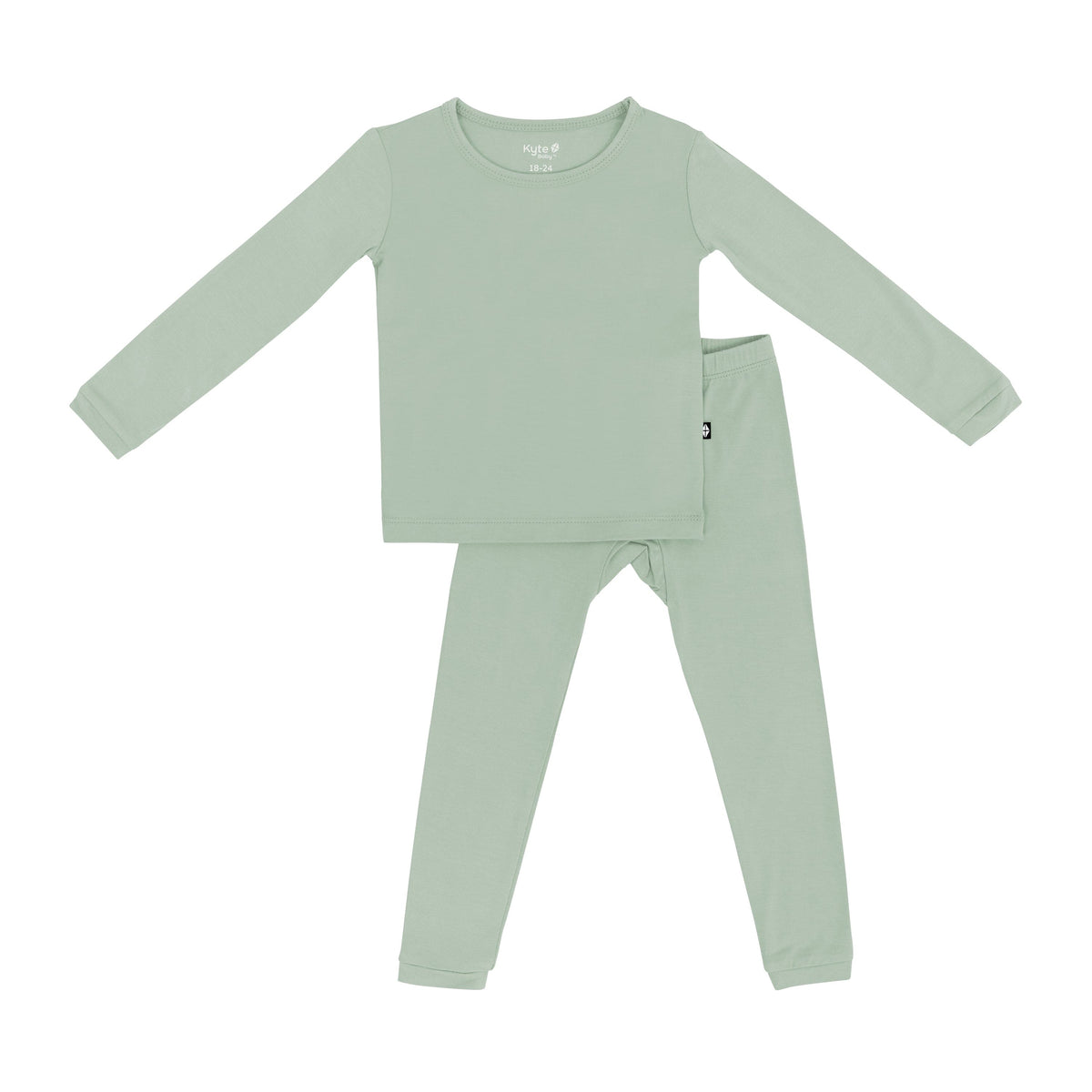 Kyte Baby Toddler Long Sleeve Pajamas Long Sleeve Pajamas in Thyme