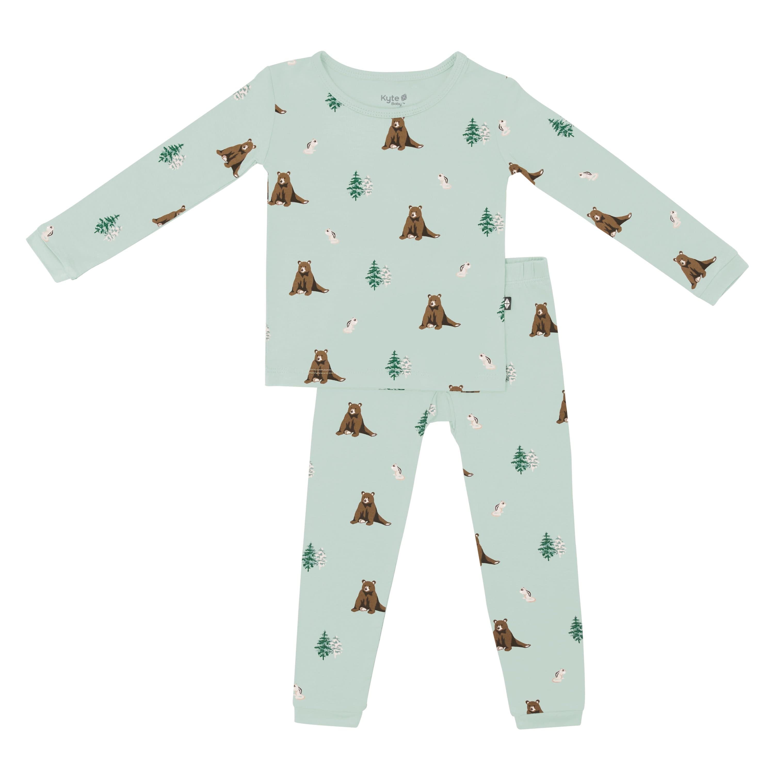 Kyte Baby Toddler Long Sleeve Pajamas Long Sleeve Pajamas in Trail