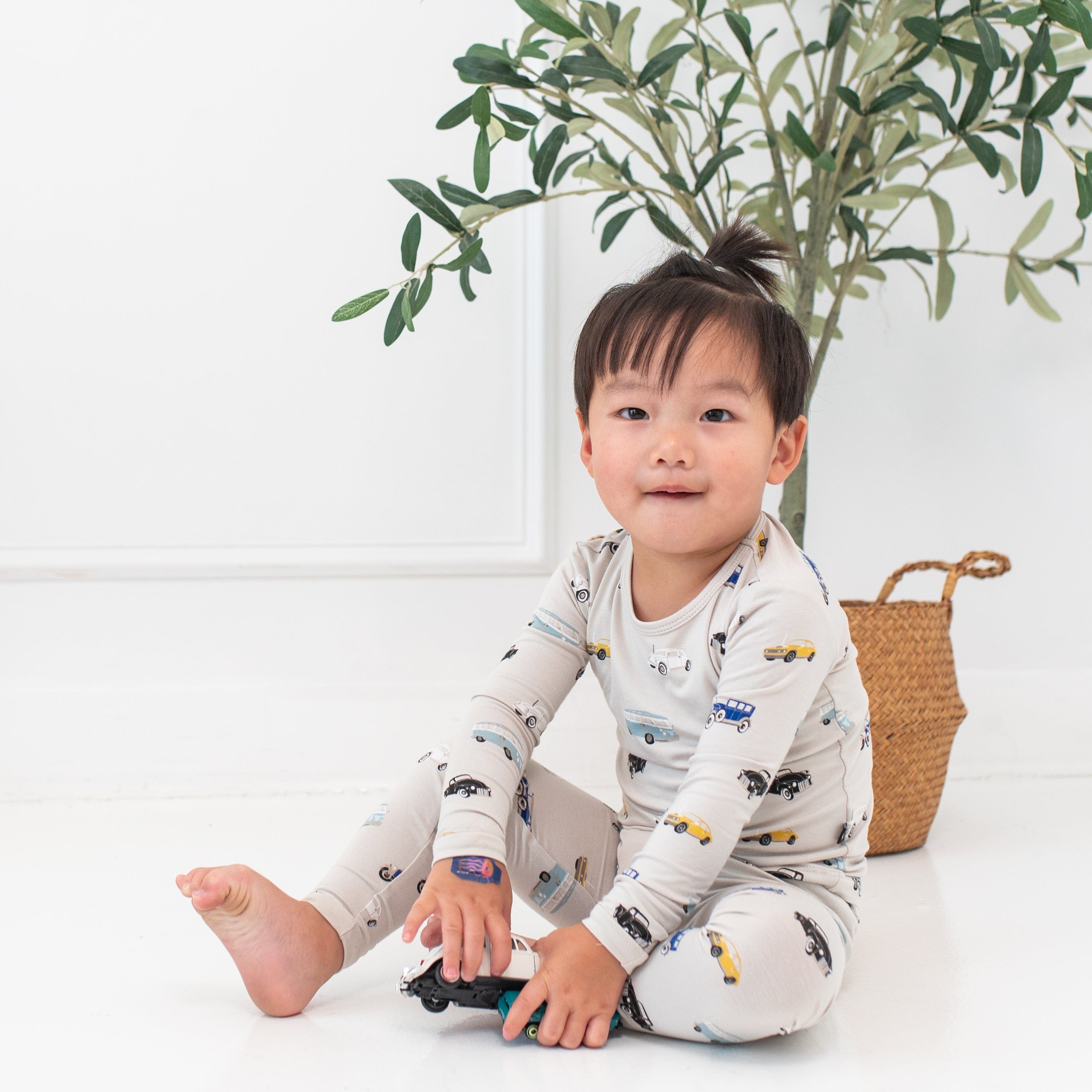 Baby boy long online sleeve pyjamas