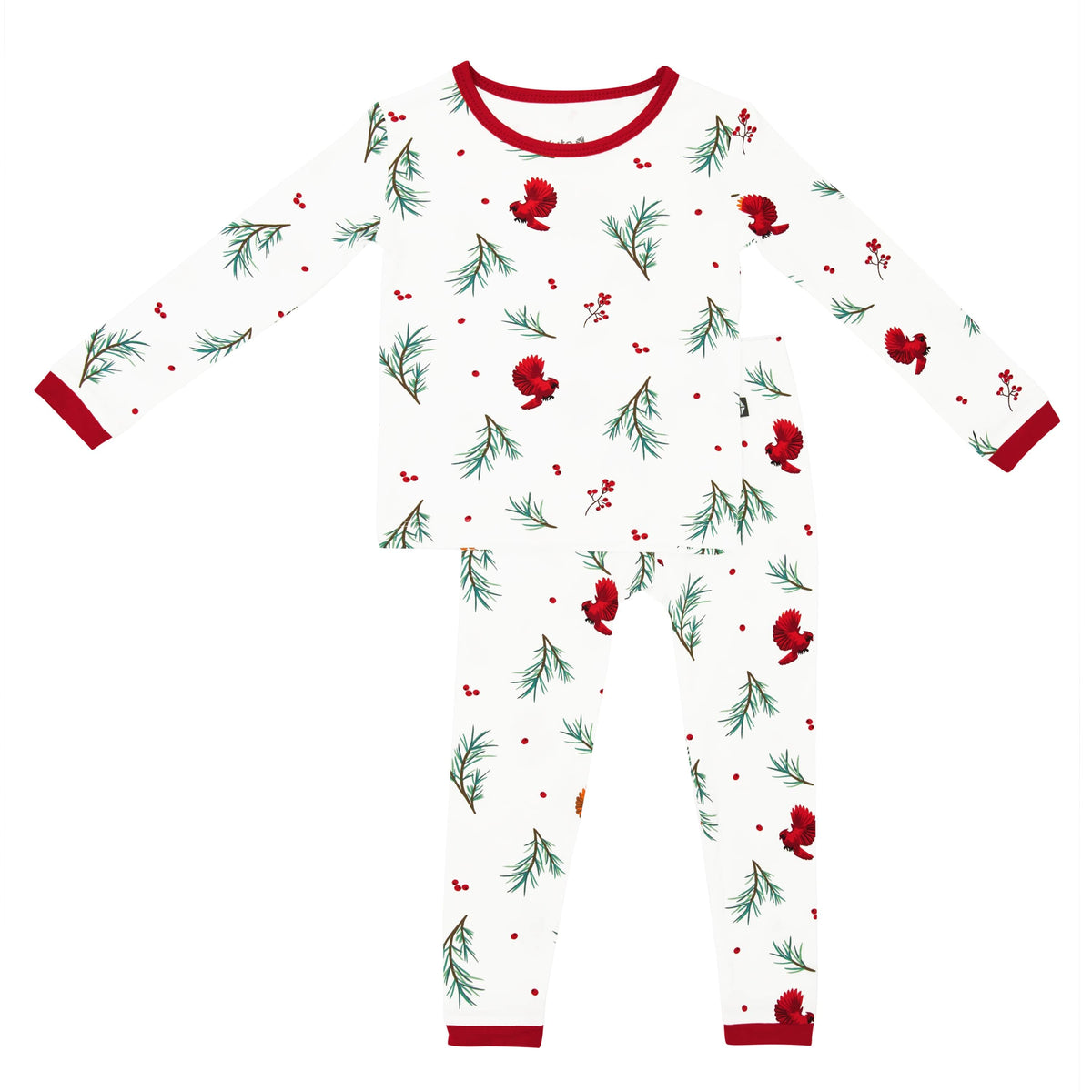 Kyte Baby Toddler Long Sleeve Pajamas Long Sleeve Pajamas in Winterberry