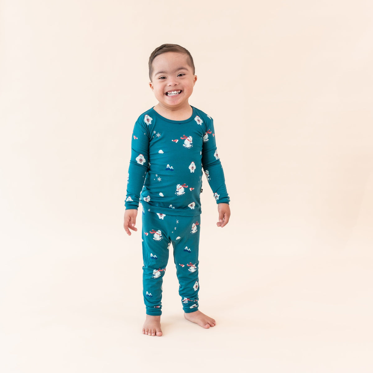 Kyte Baby Toddler Long Sleeve Pajamas Long Sleeve Pajamas in Yeti