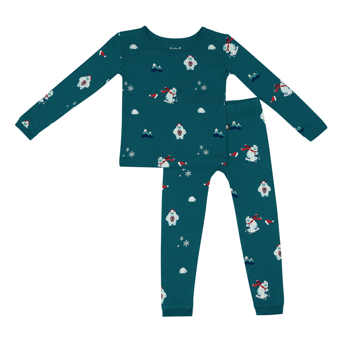 Kyte Baby Toddler Long Sleeve Pajamas Long Sleeve Pajamas in Yeti