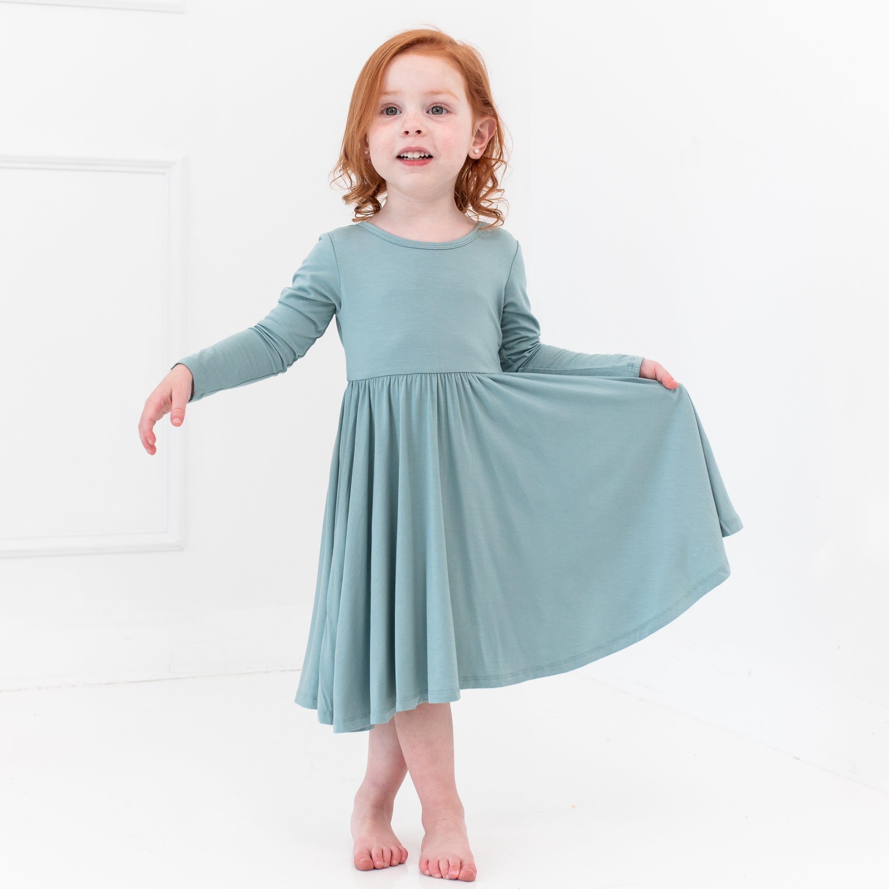  SHOOYING Toddler Girls 2 Pieces Outfits Long Sleeve