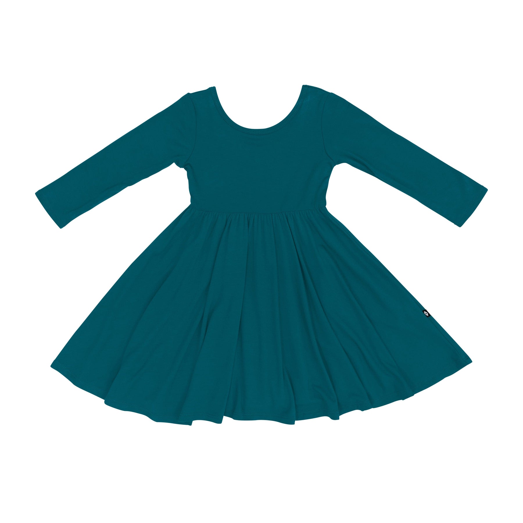 Kyte Baby Toddler Long Sleeve Twirl Dress Long Sleeve Twirl Dress in Loch