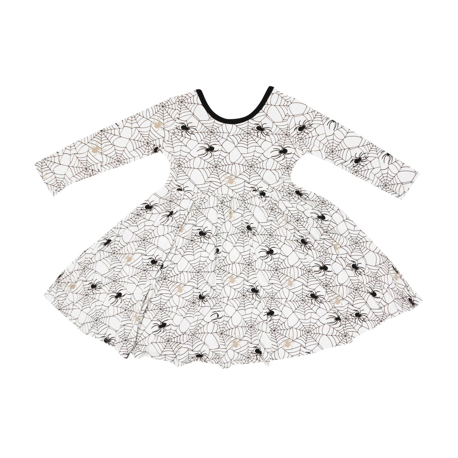 Kyte Baby Toddler Long Sleeve Twirl Dress Long Sleeve Twirl Dress in Spider