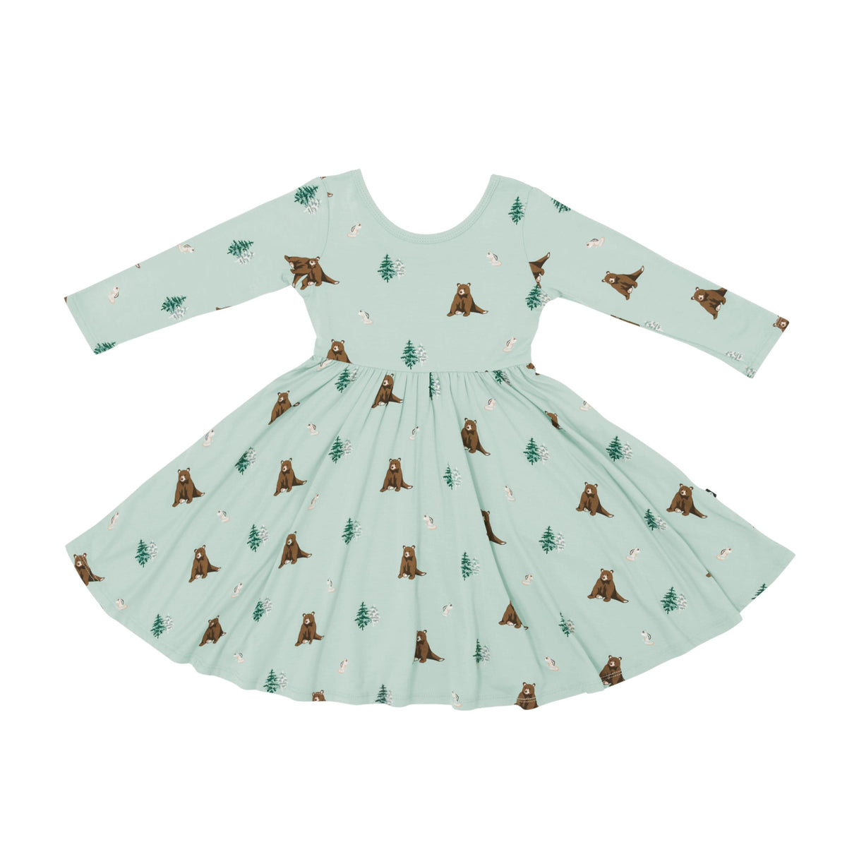 Kyte Baby Toddler Long Sleeve Twirl Dress Long Sleeve Twirl Dress in Trail