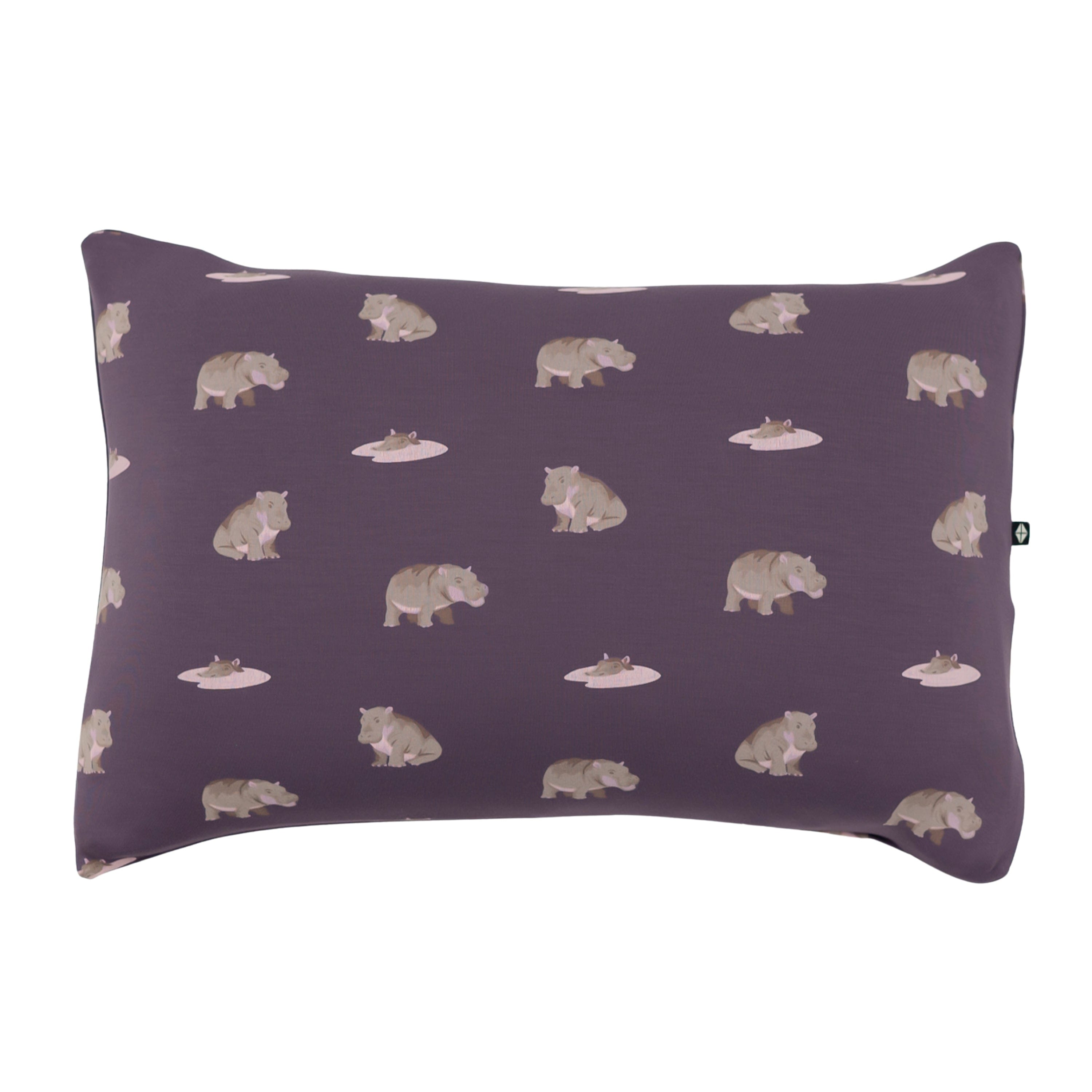 Kyte Baby Toddler Pillow Case Baby Hippo / Toddler Toddler Pillowcase in Baby Hippo