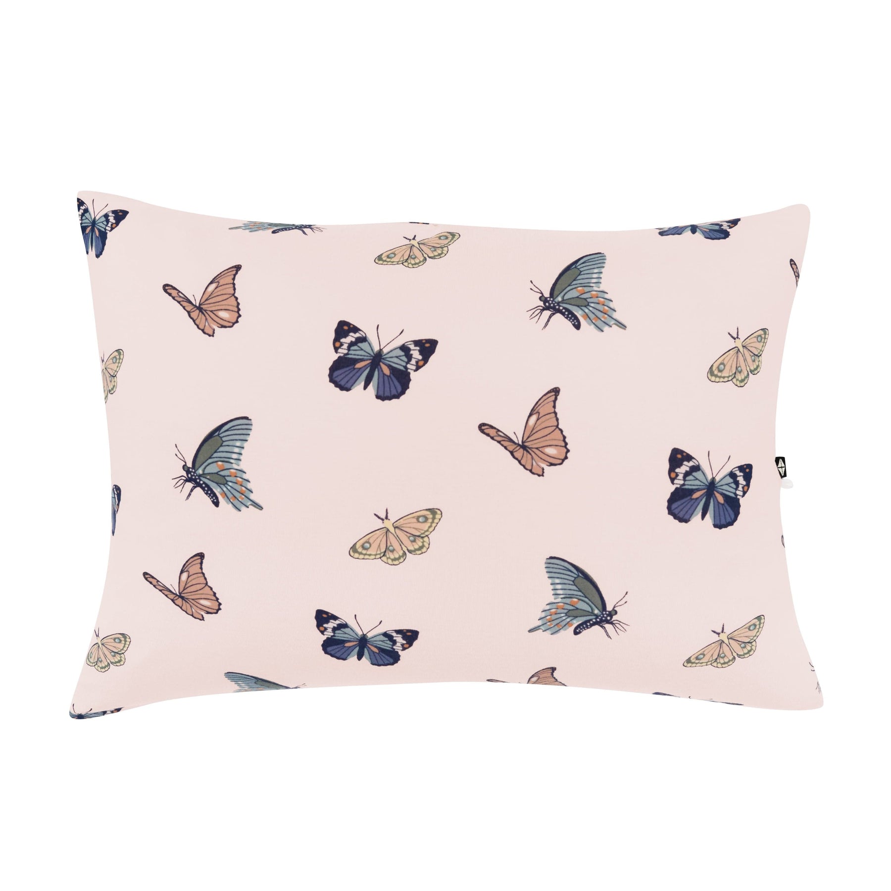 Kyte Baby Toddler Pillow Case Blush Butterfly Toddler Pillowcase in Blush Butterfly