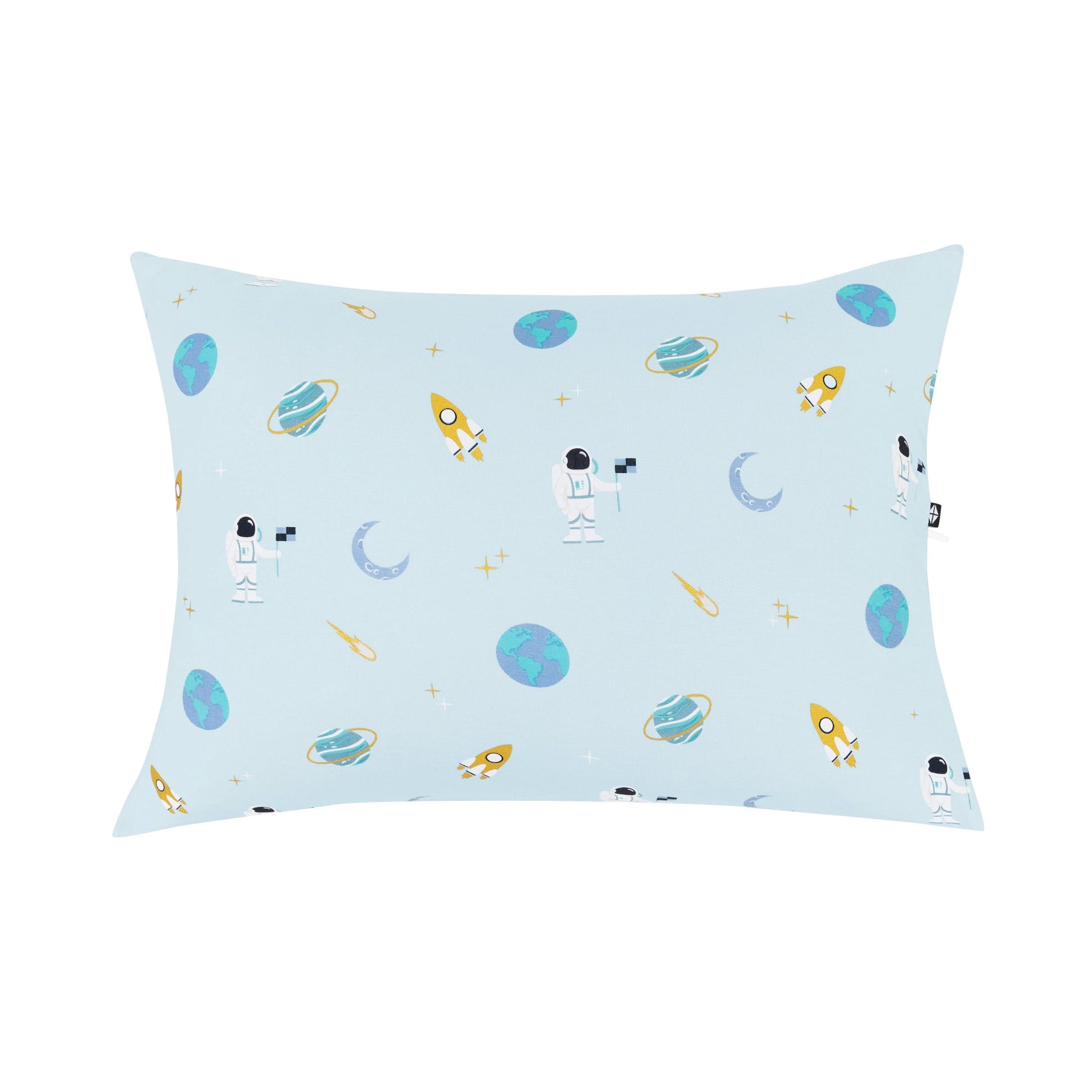 Kyte Baby Toddler Pillow Case Ice Space Toddler Pillowcase in Ice Space