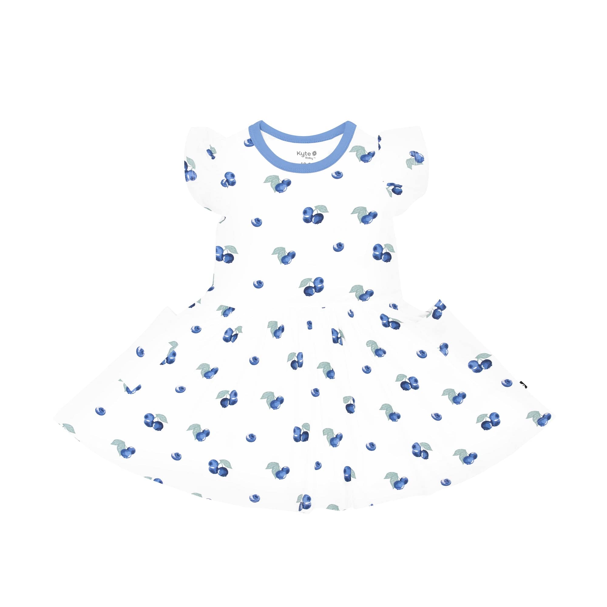 Kyte Baby Pocket Dress in Blueberry