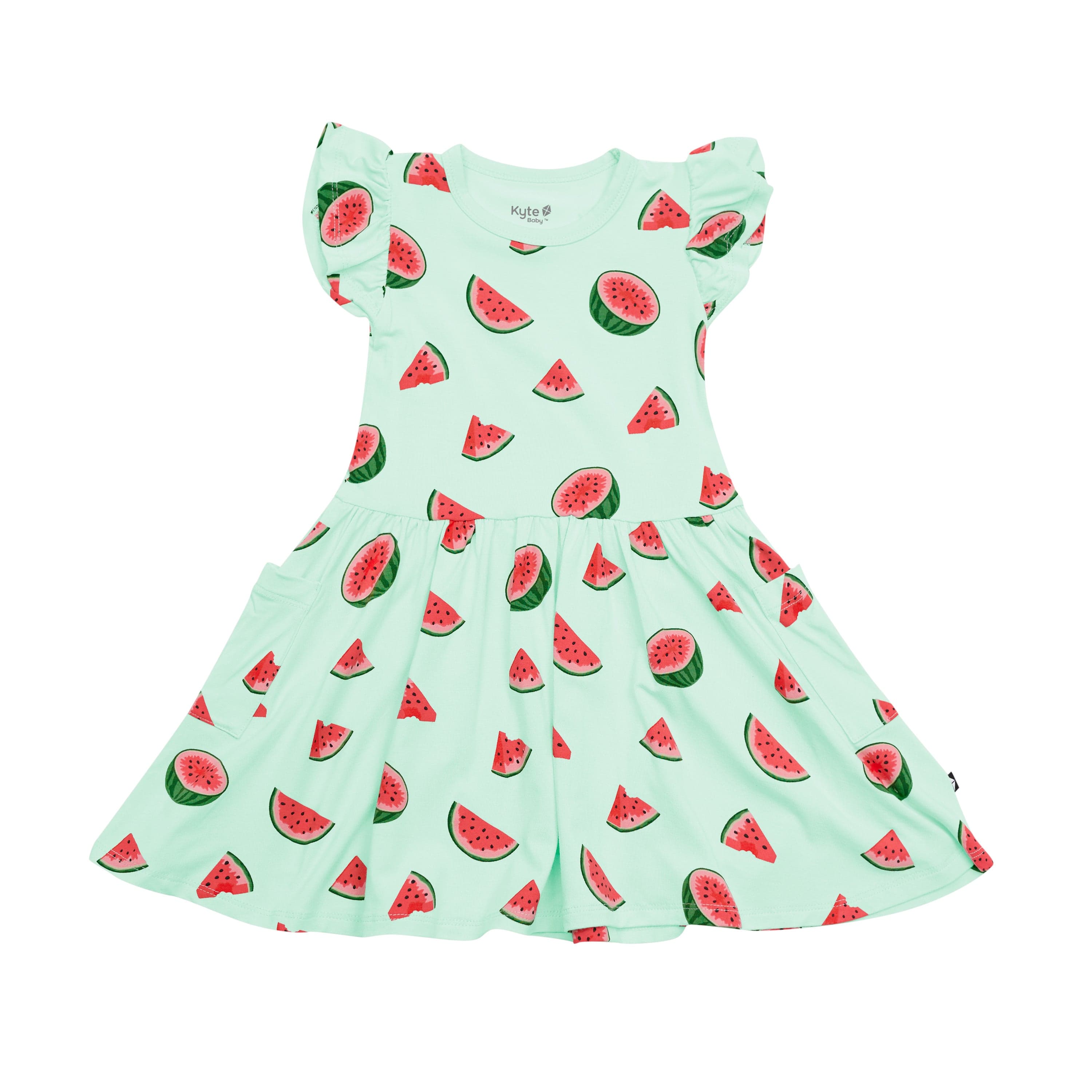 Kyte Baby Pocket Dress in Watermelon