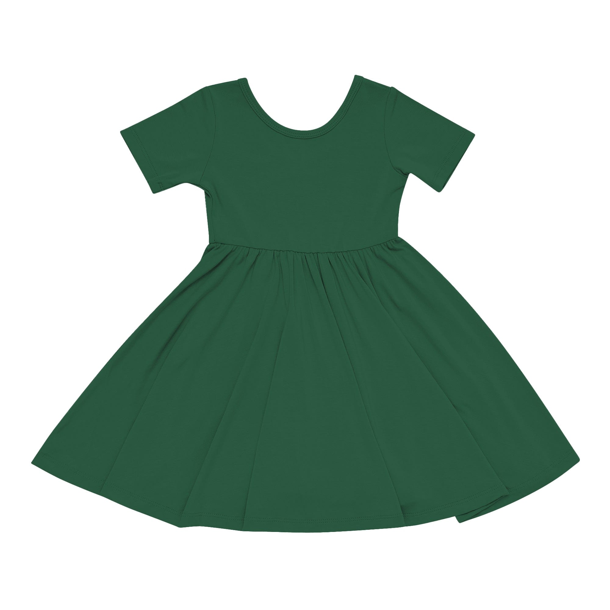 Kyte Baby Toddler Short Sleeve Twirl Dress Twirl Dress in Forest