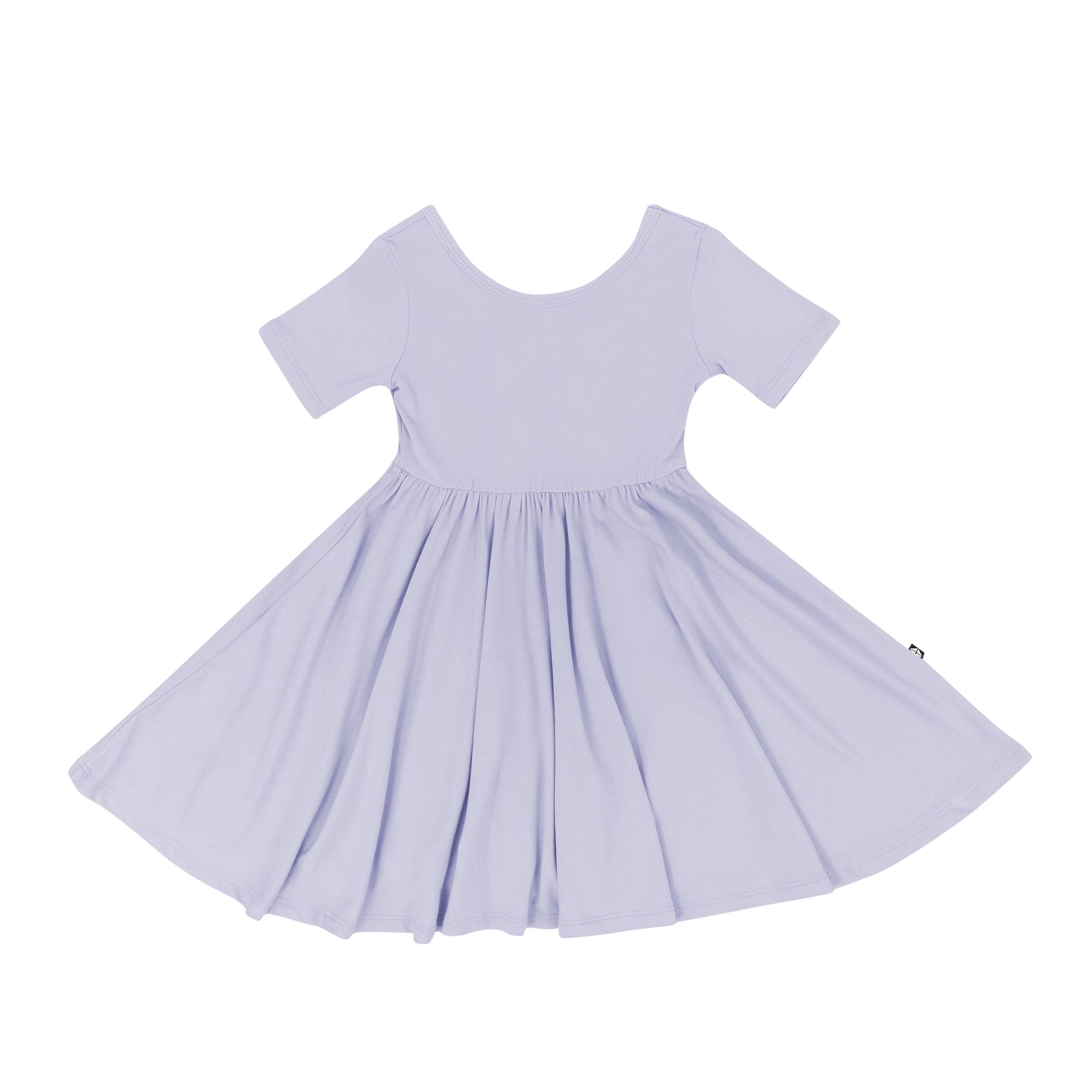 Kyte Baby Toddler Short Sleeve Twirl Dress Twirl Dress in Lilac