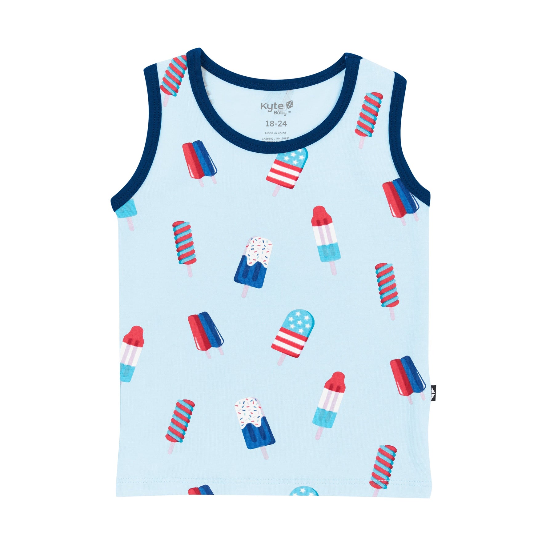 Kyte Baby Toddler Tank Top in Popsicle