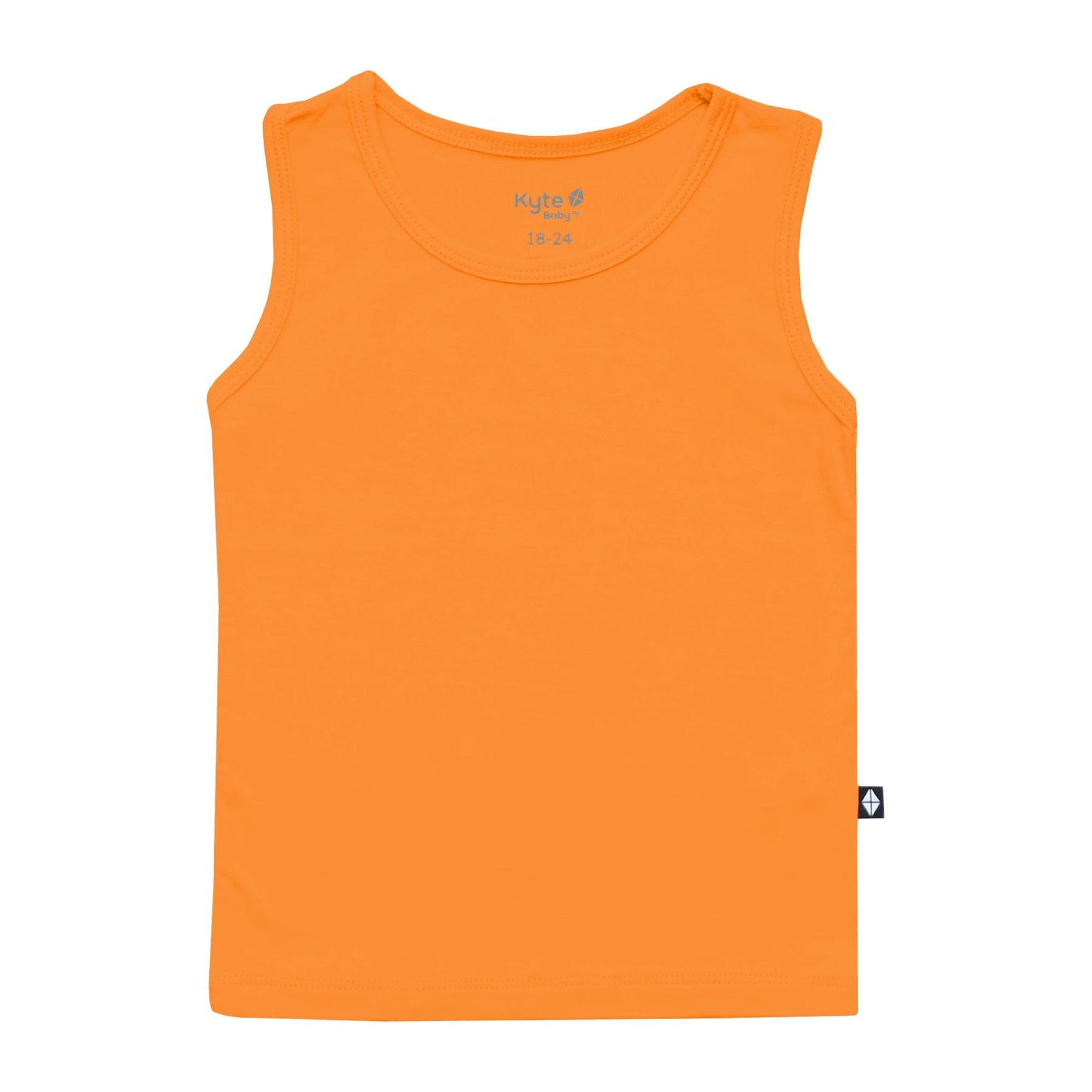 Kyte Baby Toddler Tank Top Toddler Tank Top in Tangerine