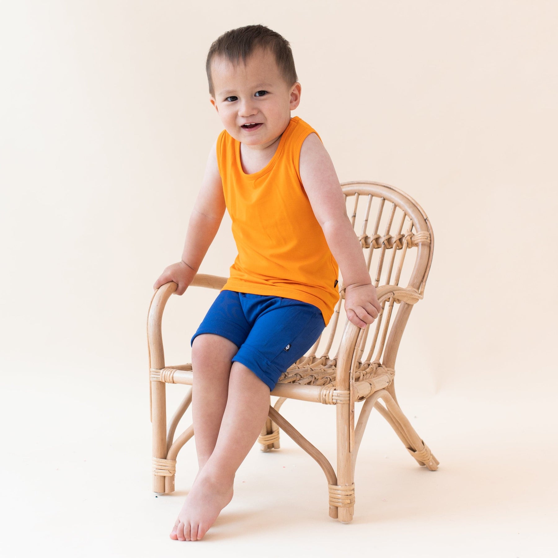 Kyte Baby Toddler Tank Top Toddler Tank Top in Tangerine