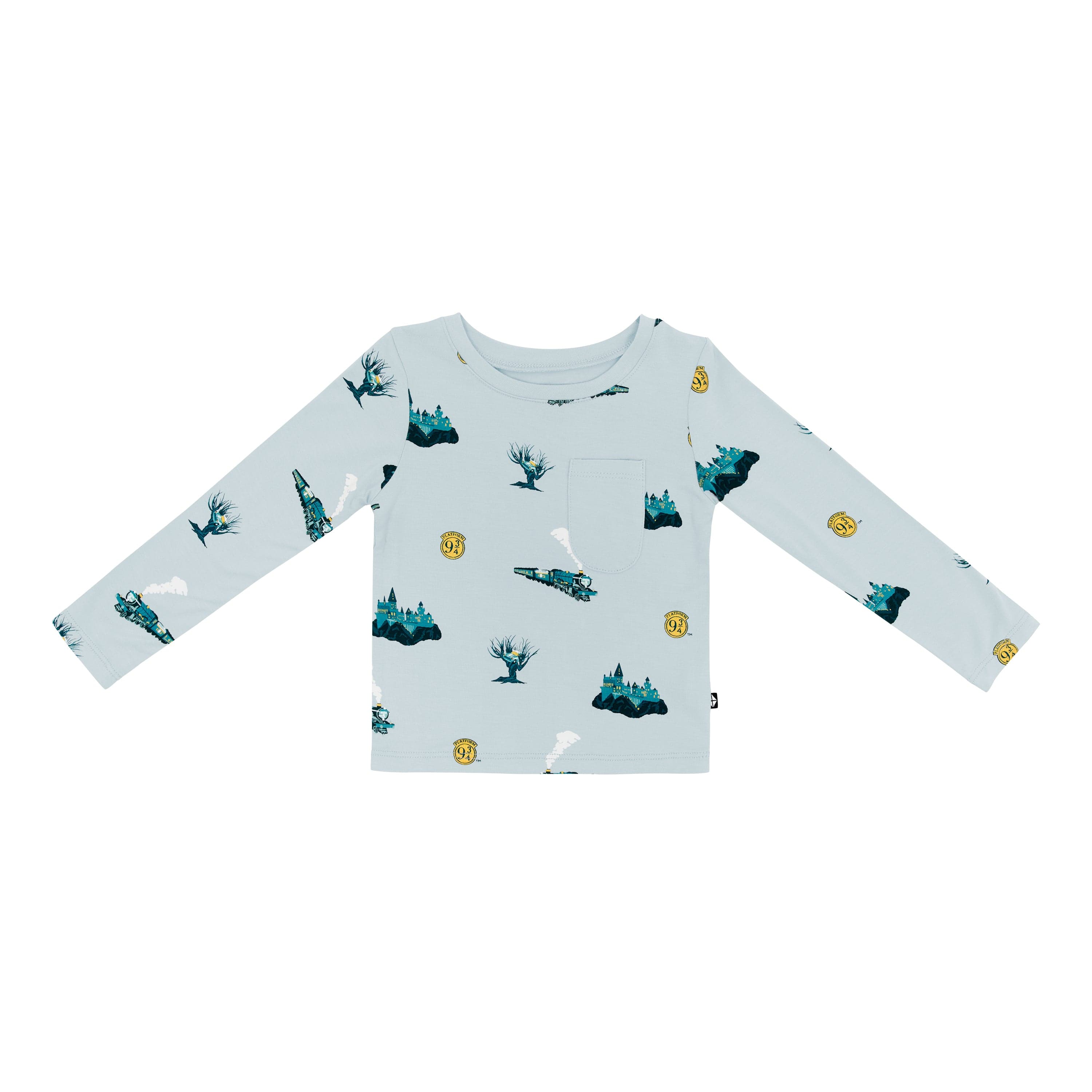 Kyte Baby Long Sleeve Toddler Crew Neck Tee in Journey