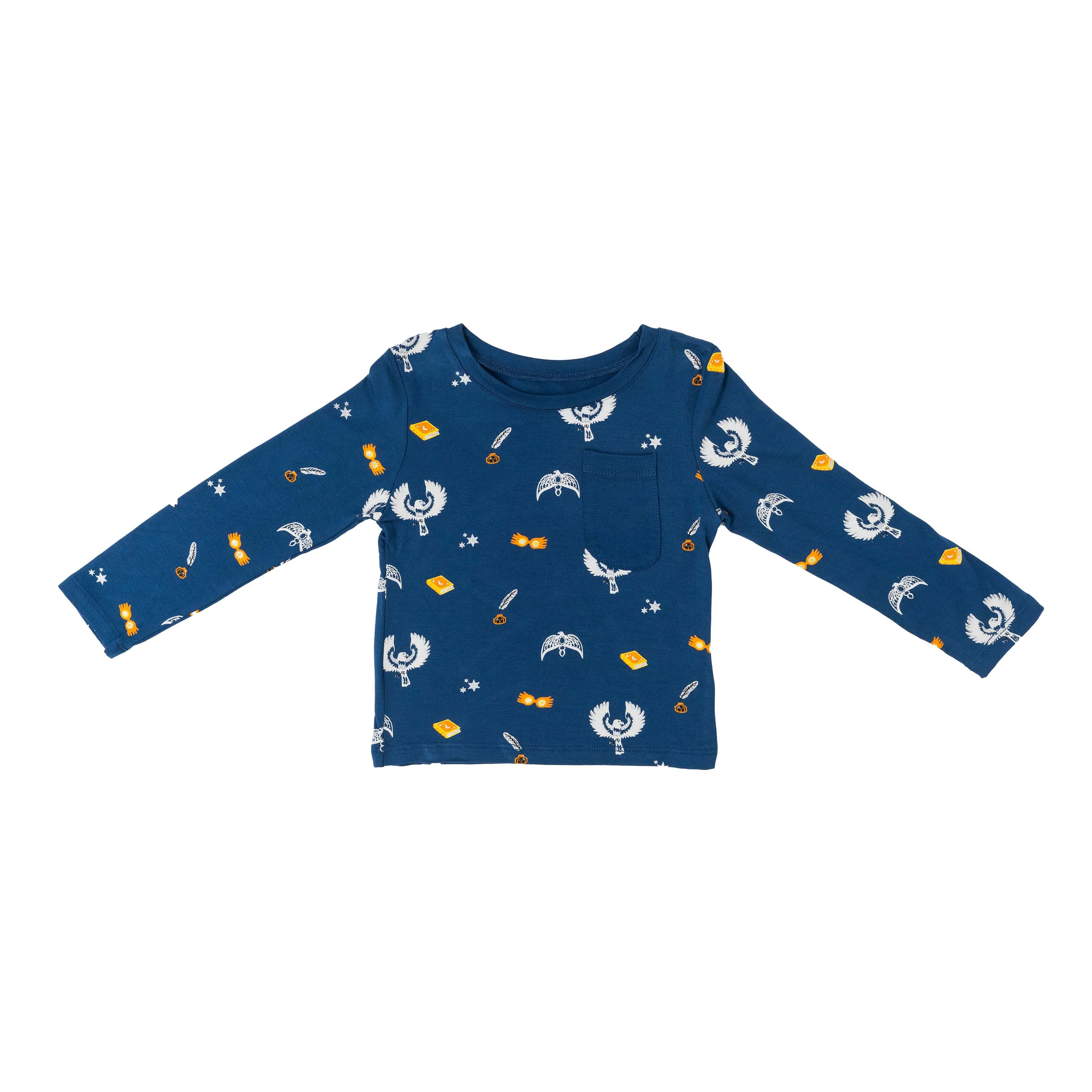 Kyte BABY Toddler Unisex Tee Long Sleeve Toddler Crew Neck Tee in Ravenclaw™