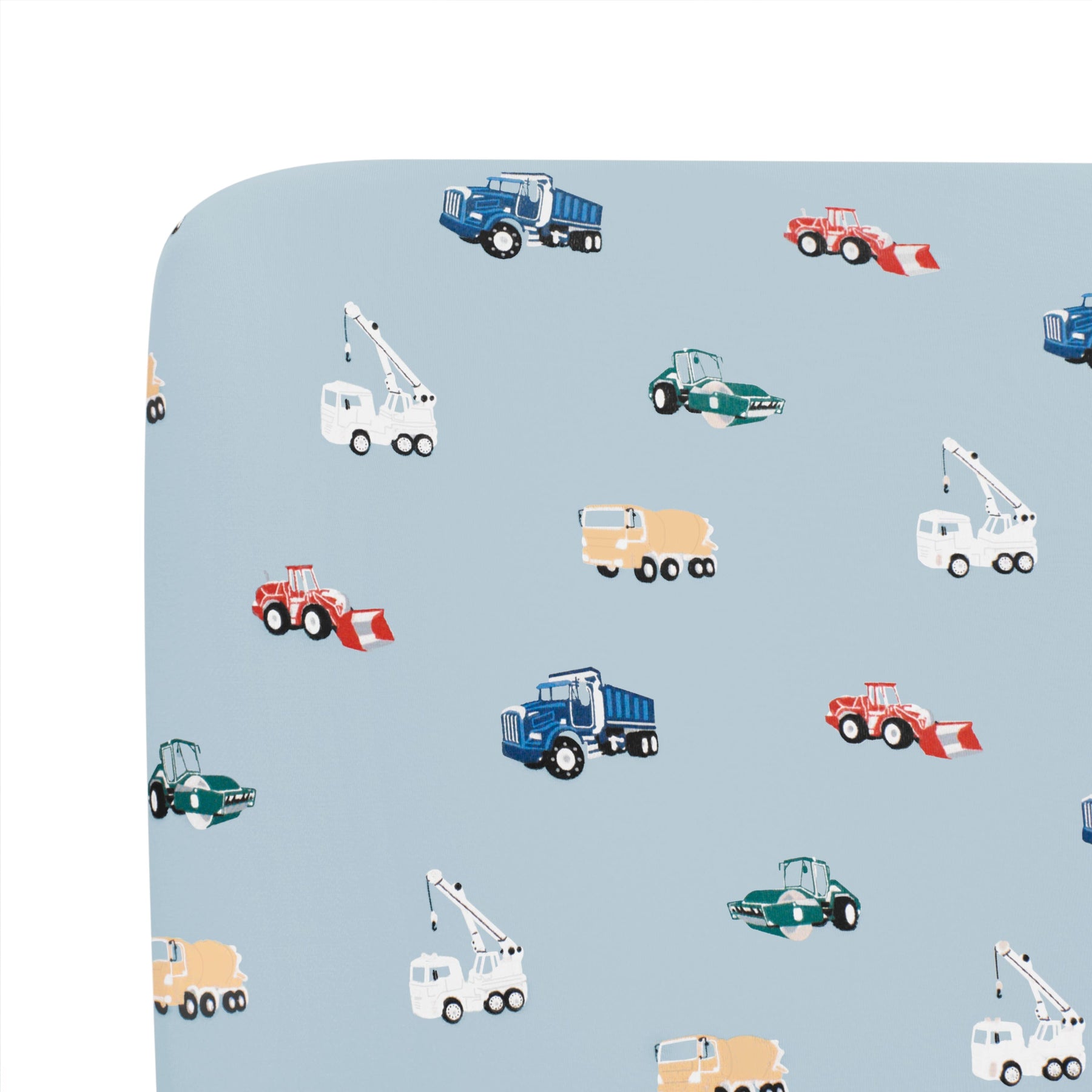 Kyte Baby Twin fitted sheet in Construction print