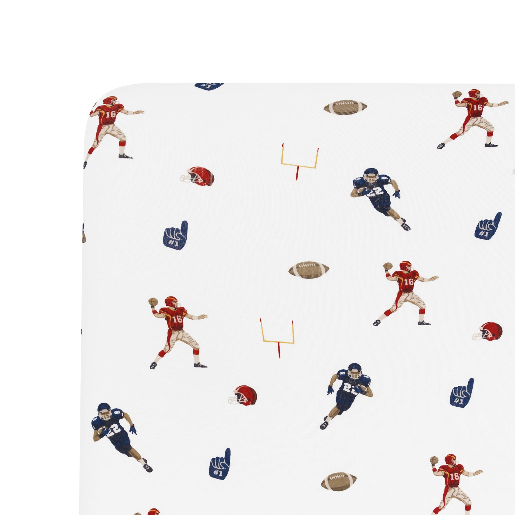 Kyte Baby Twin Sheets Football / Twin Sheet Twin Sheet in Football